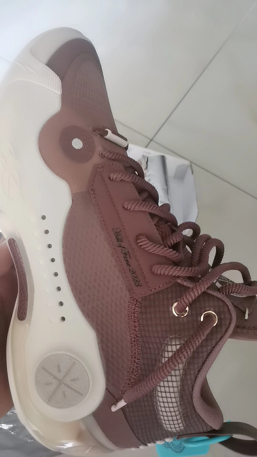 custom review-LiNing WOW 10 Hall Of Fame Cushioning Wear Resistant High Top Basketball Shoes Men's Red Brown