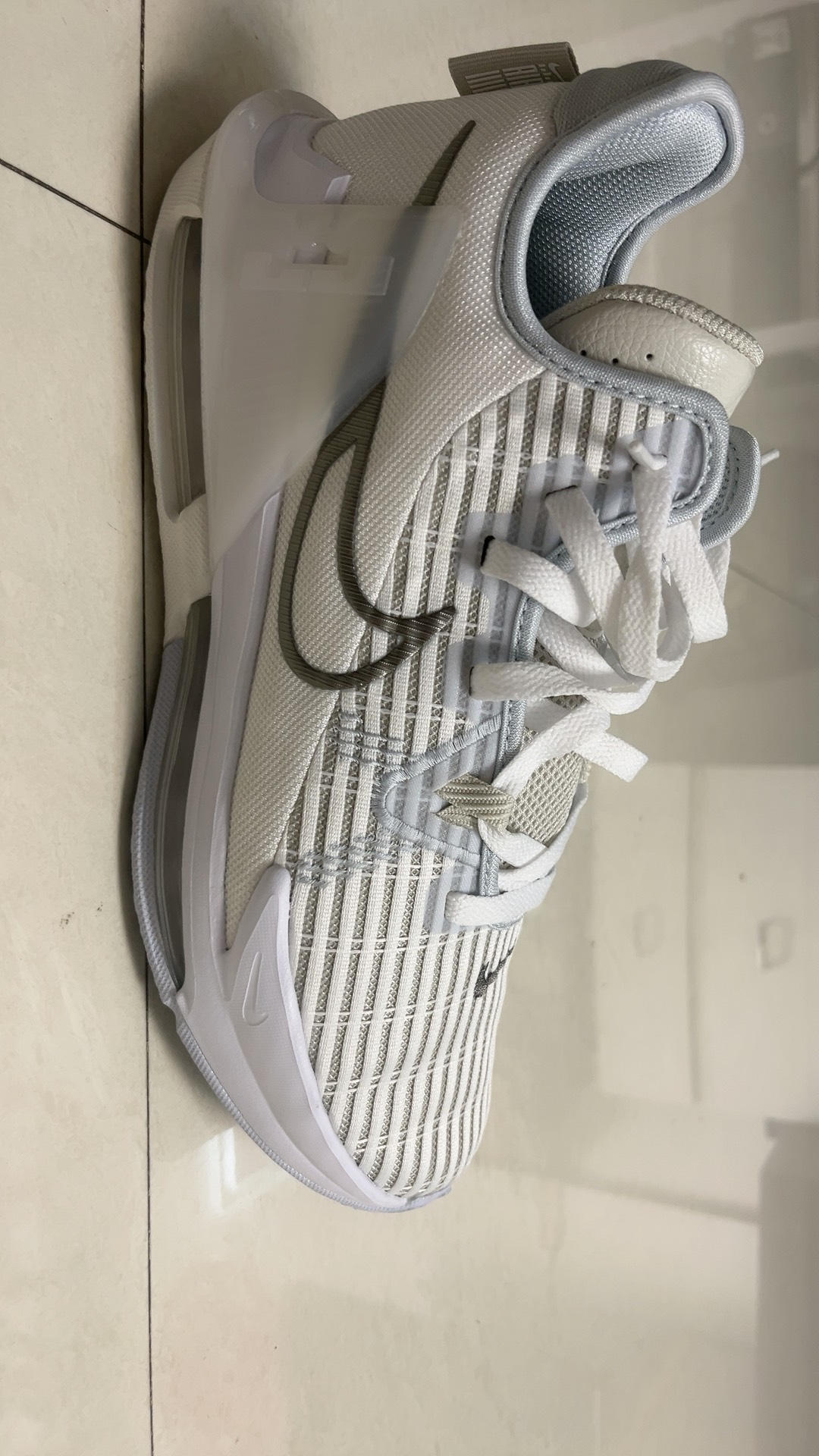 custom review-Nike Lebron Witness 6 EP 'White Metallic Pewter'