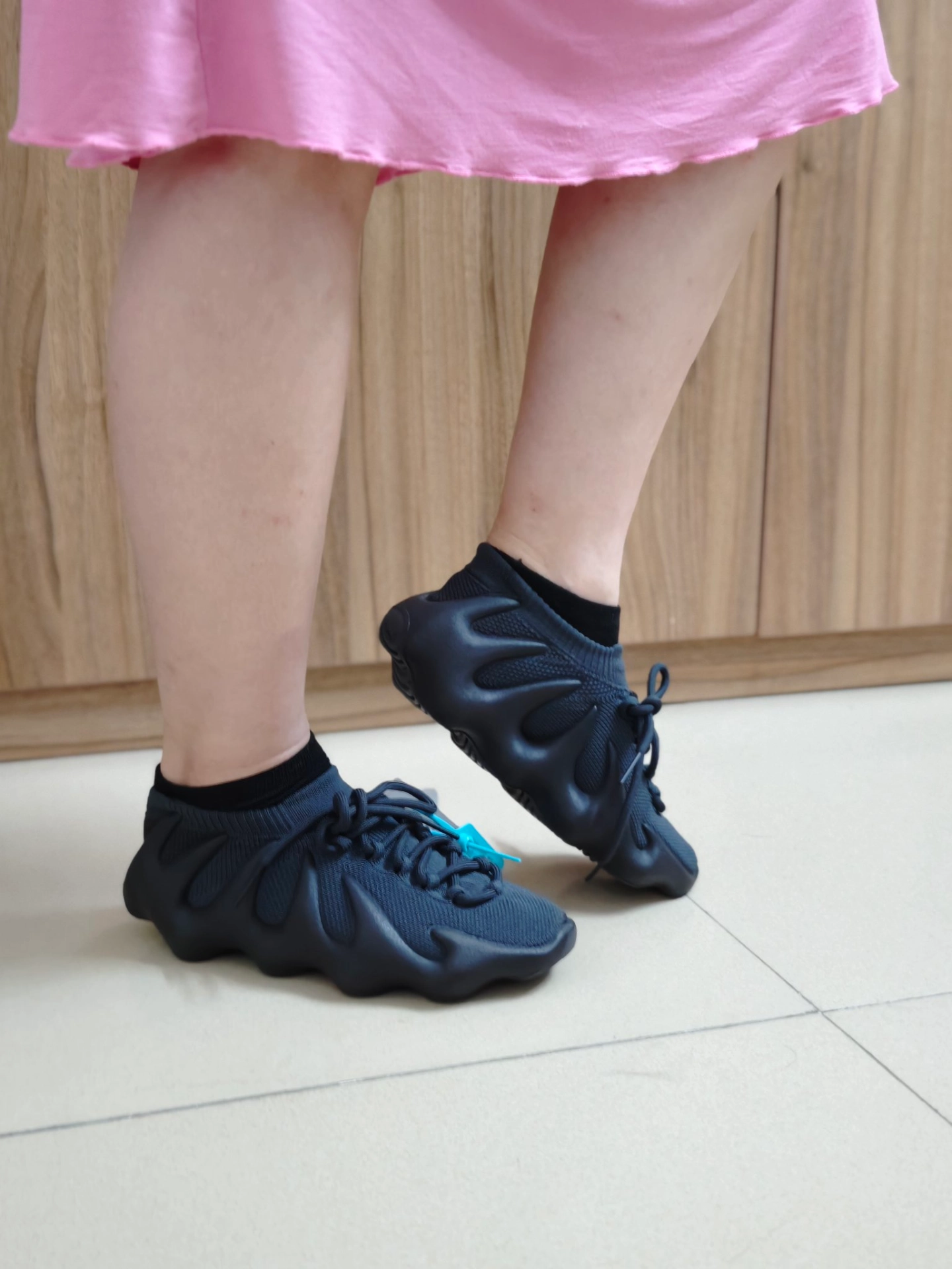 custom review-Adidas Originals Yeezy 450 Черный воин 'Utility Черный' Устойчивый к истиранию Низкий Топ Повседневная обувь Унисекс Черный