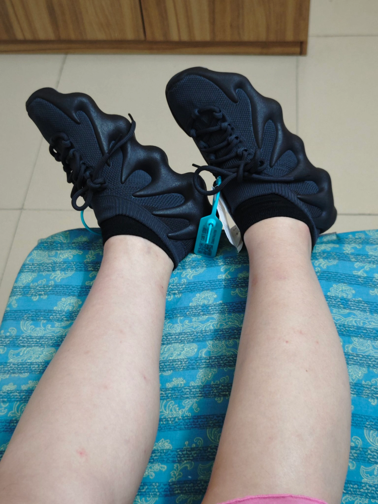 custom review-Adidas Originals Yeezy 450 Черный воин 'Utility Черный' Устойчивый к истиранию Низкий Топ Повседневная обувь Унисекс Черный