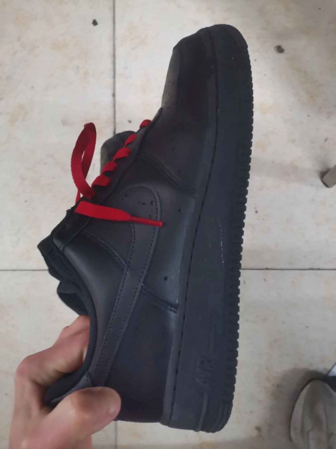 custom review-Nike Air Force 1 '07 'Triple Black'