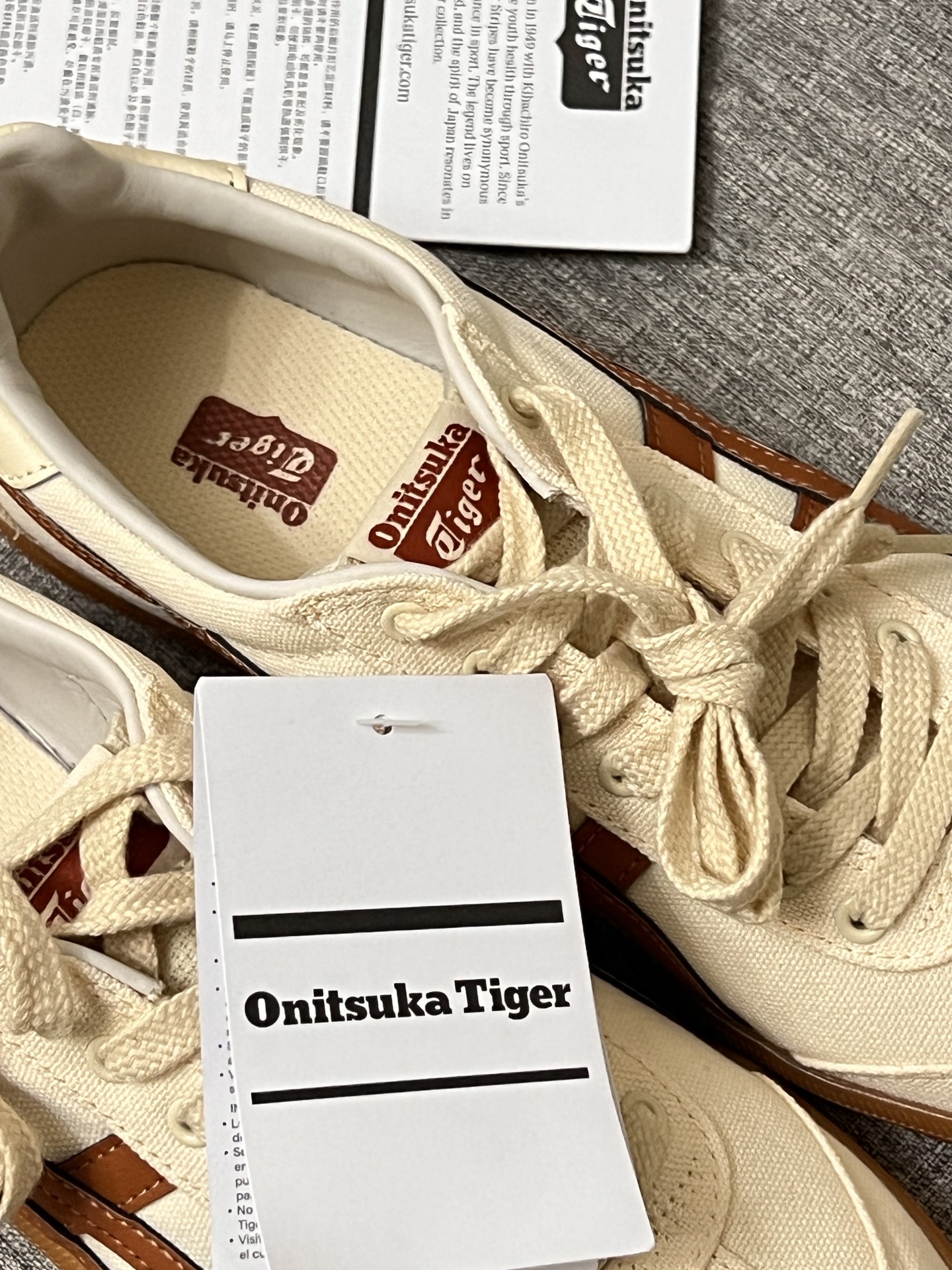 Onitsuka Tiger Tokuten White Brown - POIZON