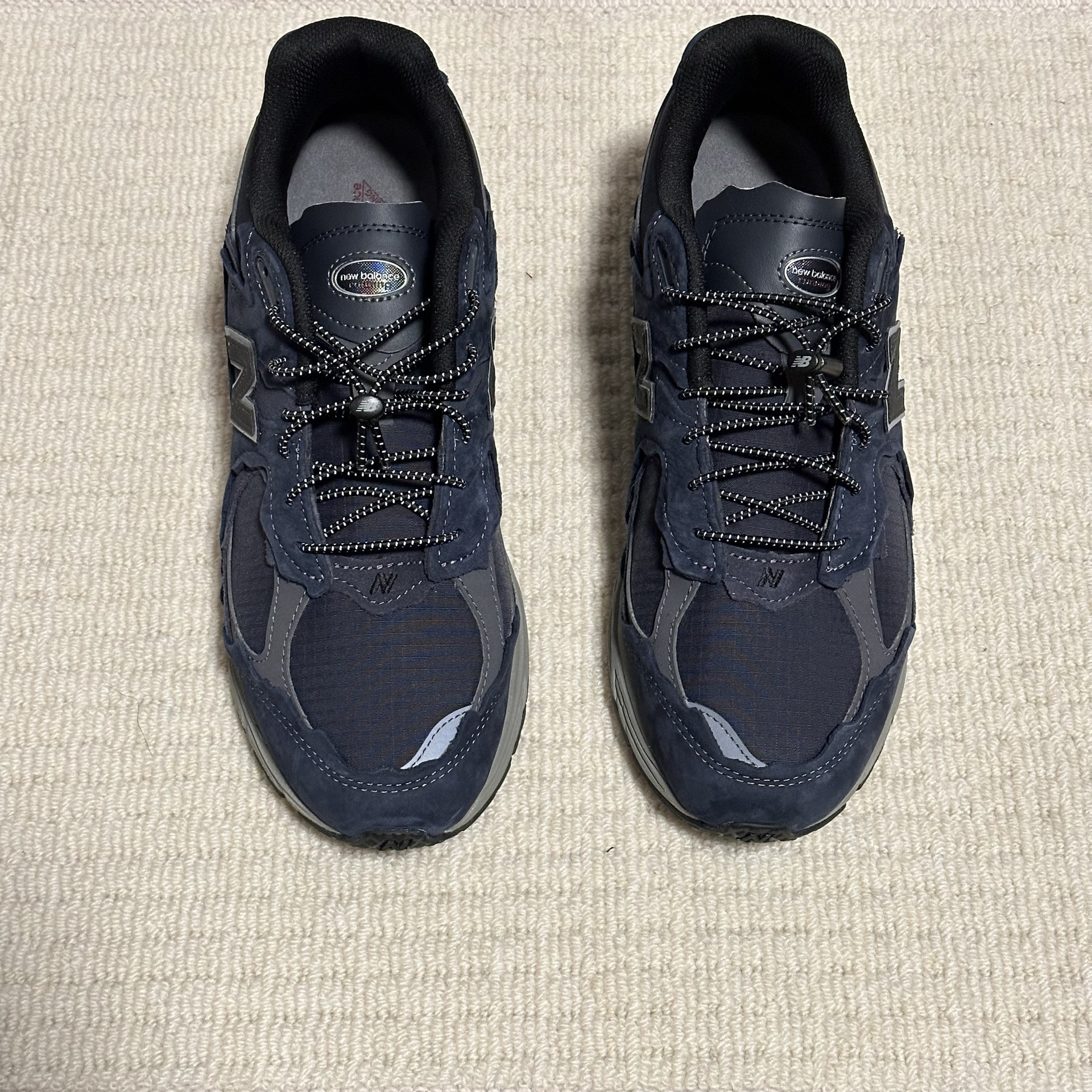 custom review-New Balance NB 2002 Low Топ Повседневные Беговые Кроссовки Унисекс Темно-Синий