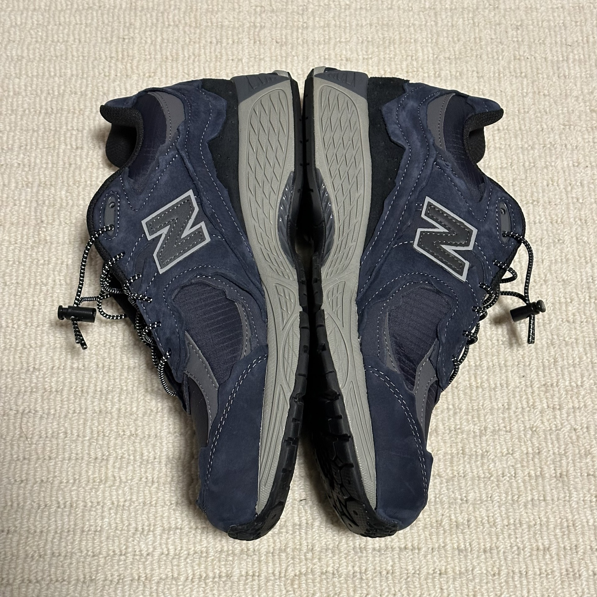 custom review-New Balance NB 2002 Low Топ Повседневные Беговые Кроссовки Унисекс Темно-Синий