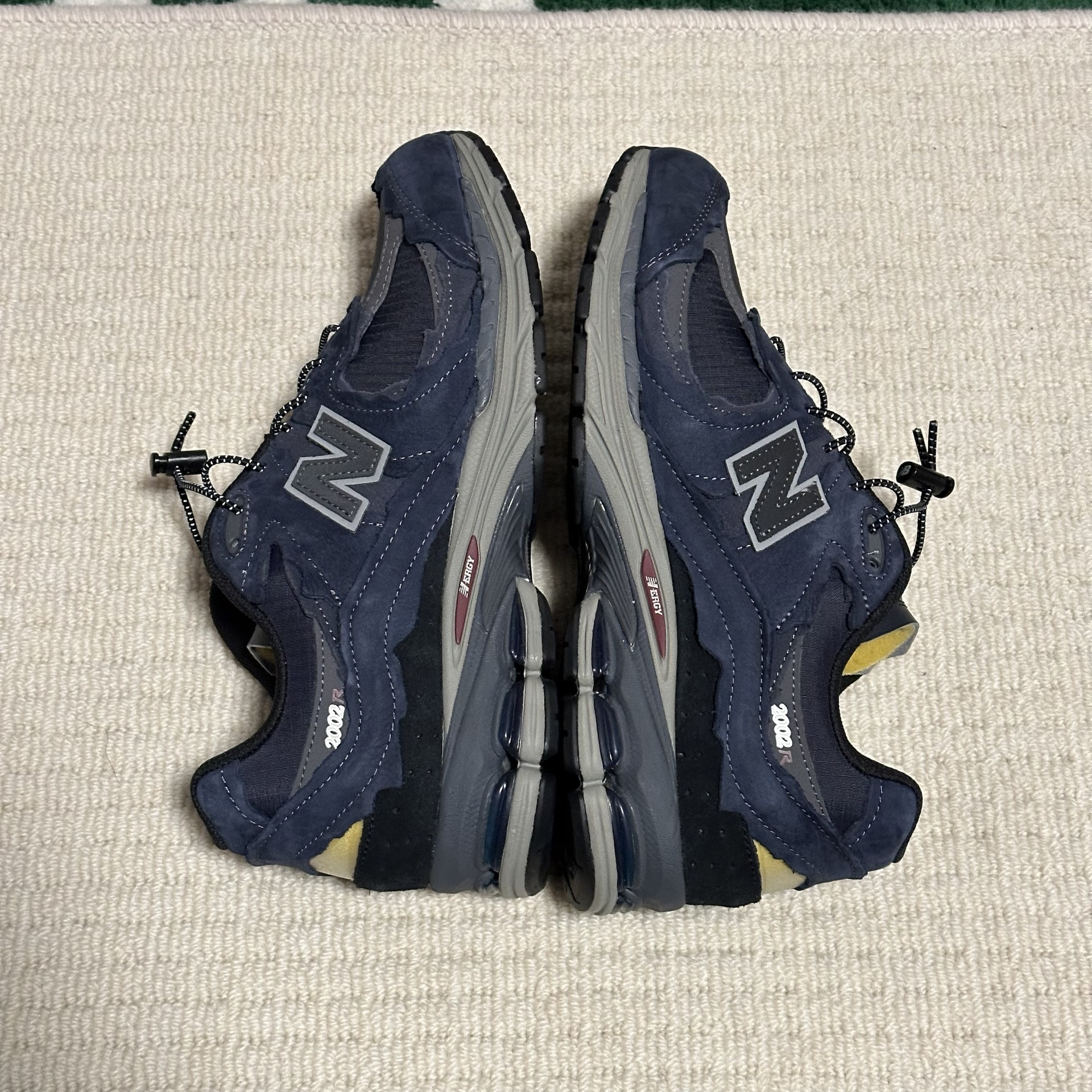 custom review-New Balance NB 2002 Low Топ Повседневные Беговые Кроссовки Унисекс Темно-Синий