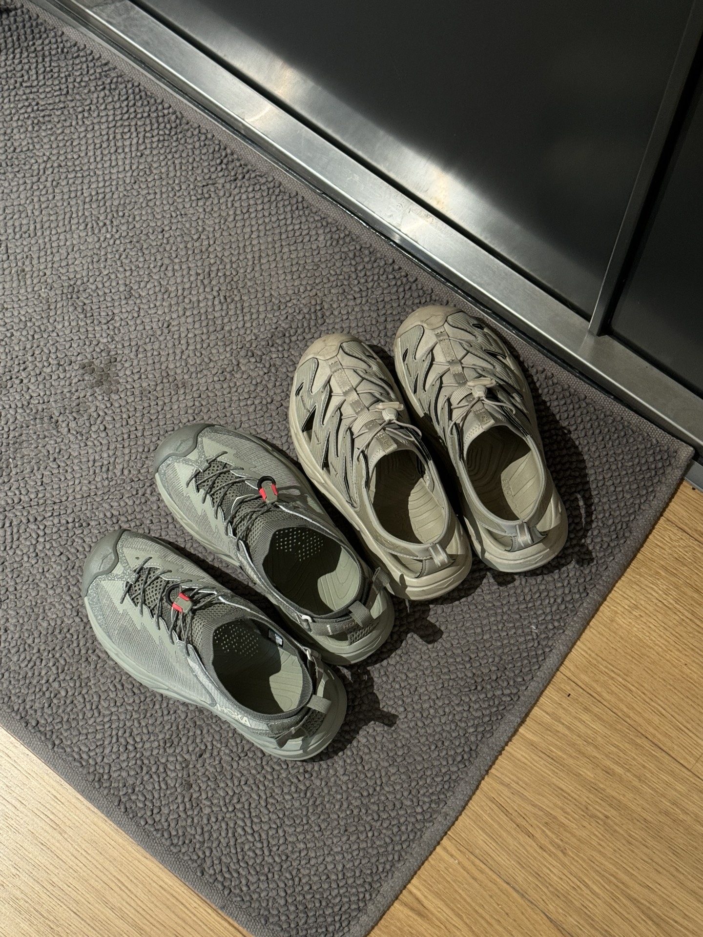 custom review-HOKA ONE ONE HOPARA 2 Hopara Противоскользящие сцепляющие пляжные сандалии Мужские Серые