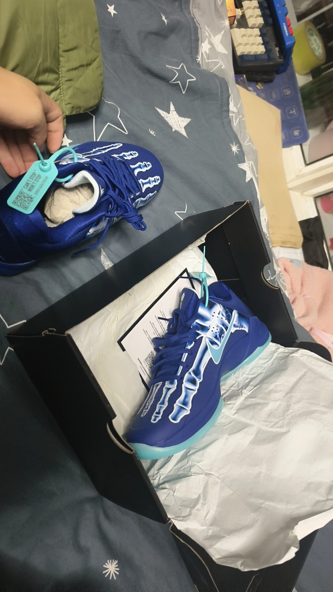 custom review-Nike Zoom Kobe 5 Баскетбольные кроссовки Low Топ Синий Унисекс