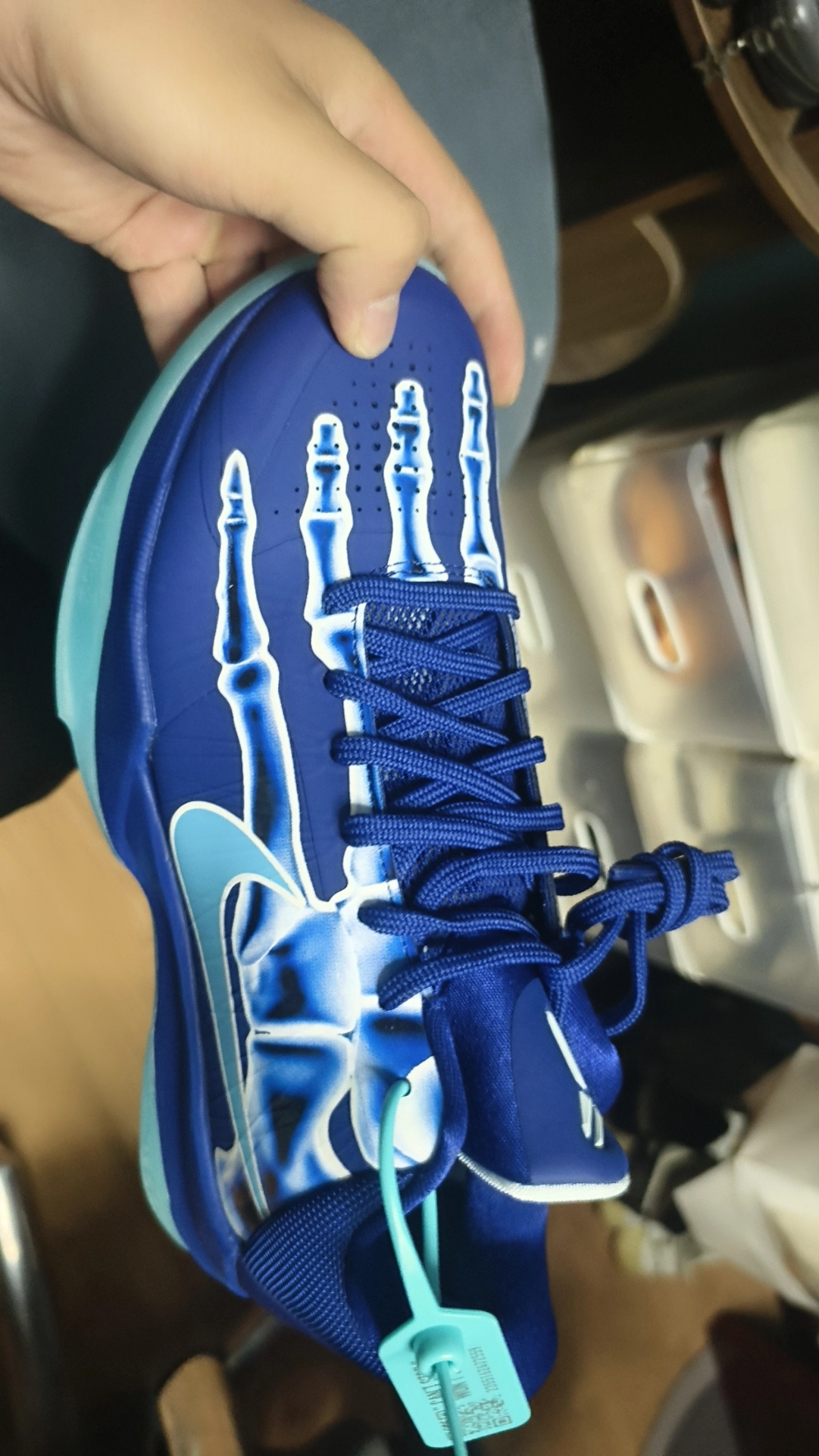 custom review-Nike Zoom Kobe 5 Баскетбольные кроссовки Low Топ Синий Унисекс