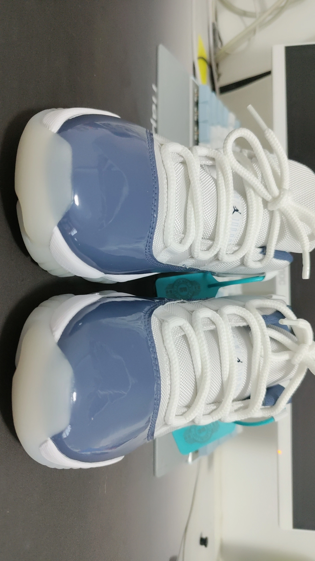 custom review-Jordan 11 Retro Low Diffused Blue