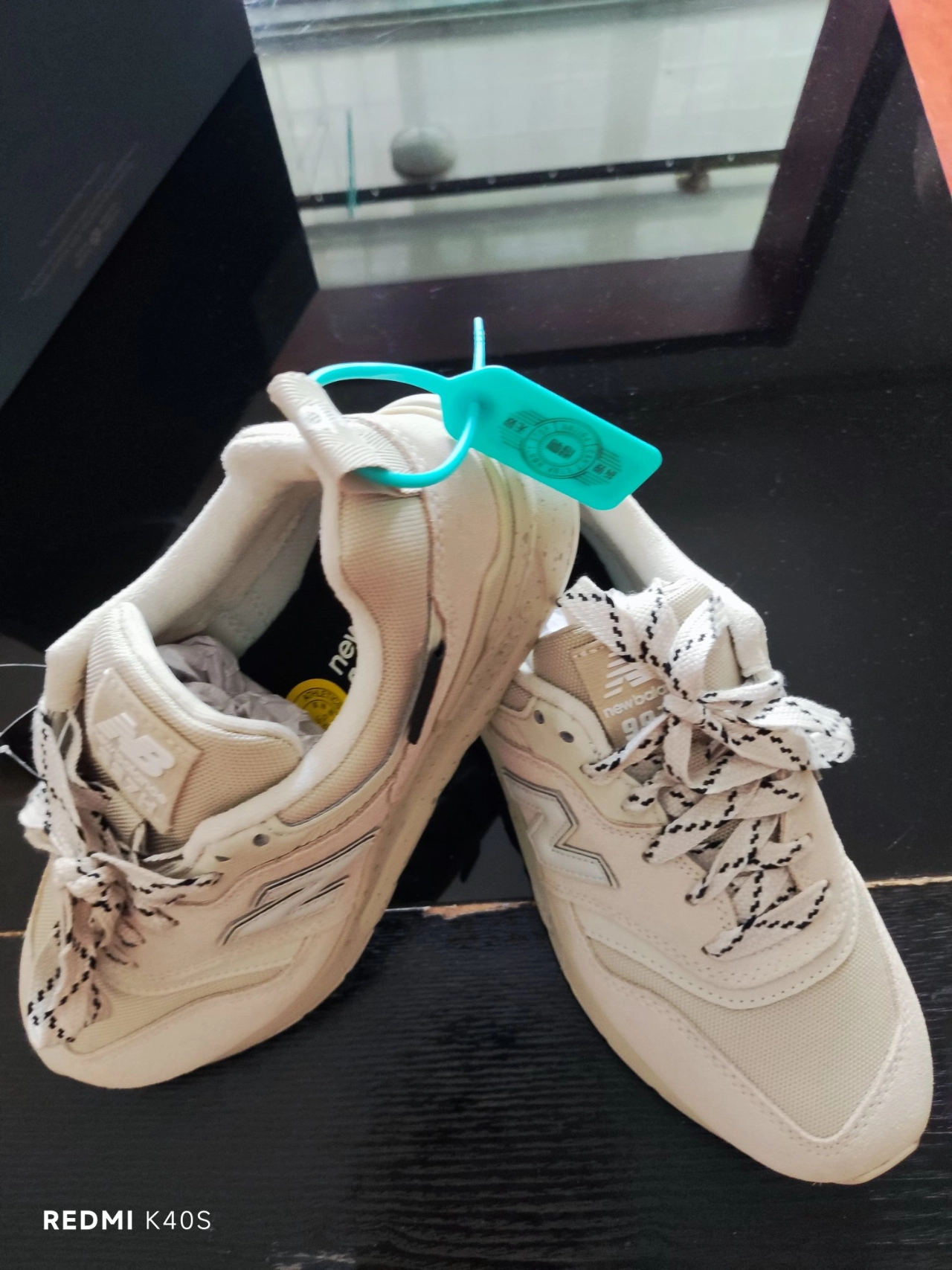 custom review-New Balance NB 997H Low Топ Беговые кроссовки Унисекс Экрю Унисекс D Ширина