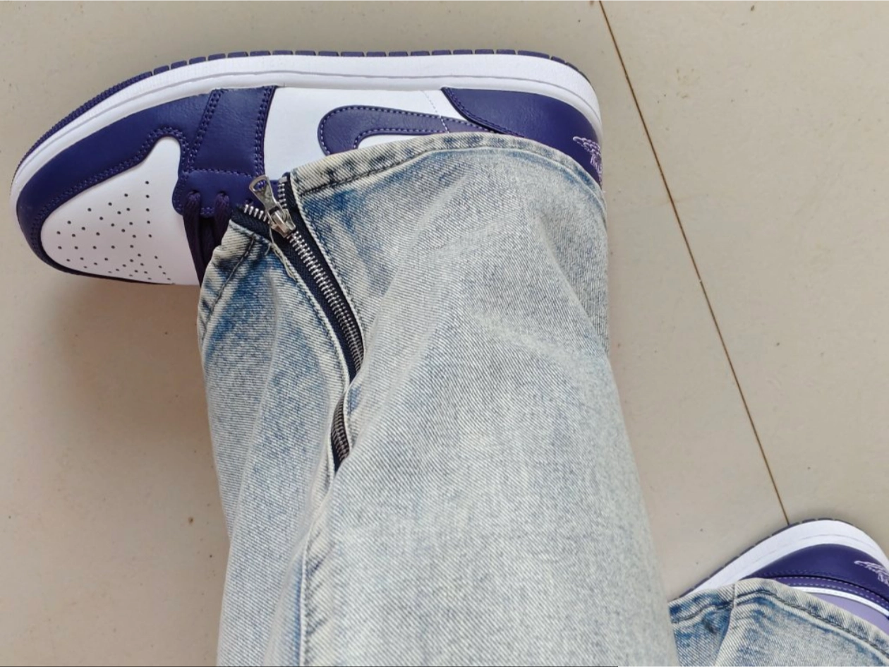 custom review-Jordan Air Jordan 1 Low покрытые фиолетовыми оттенками низкий топ винтажные баскетбольные кроссовки мужской фиолетовый