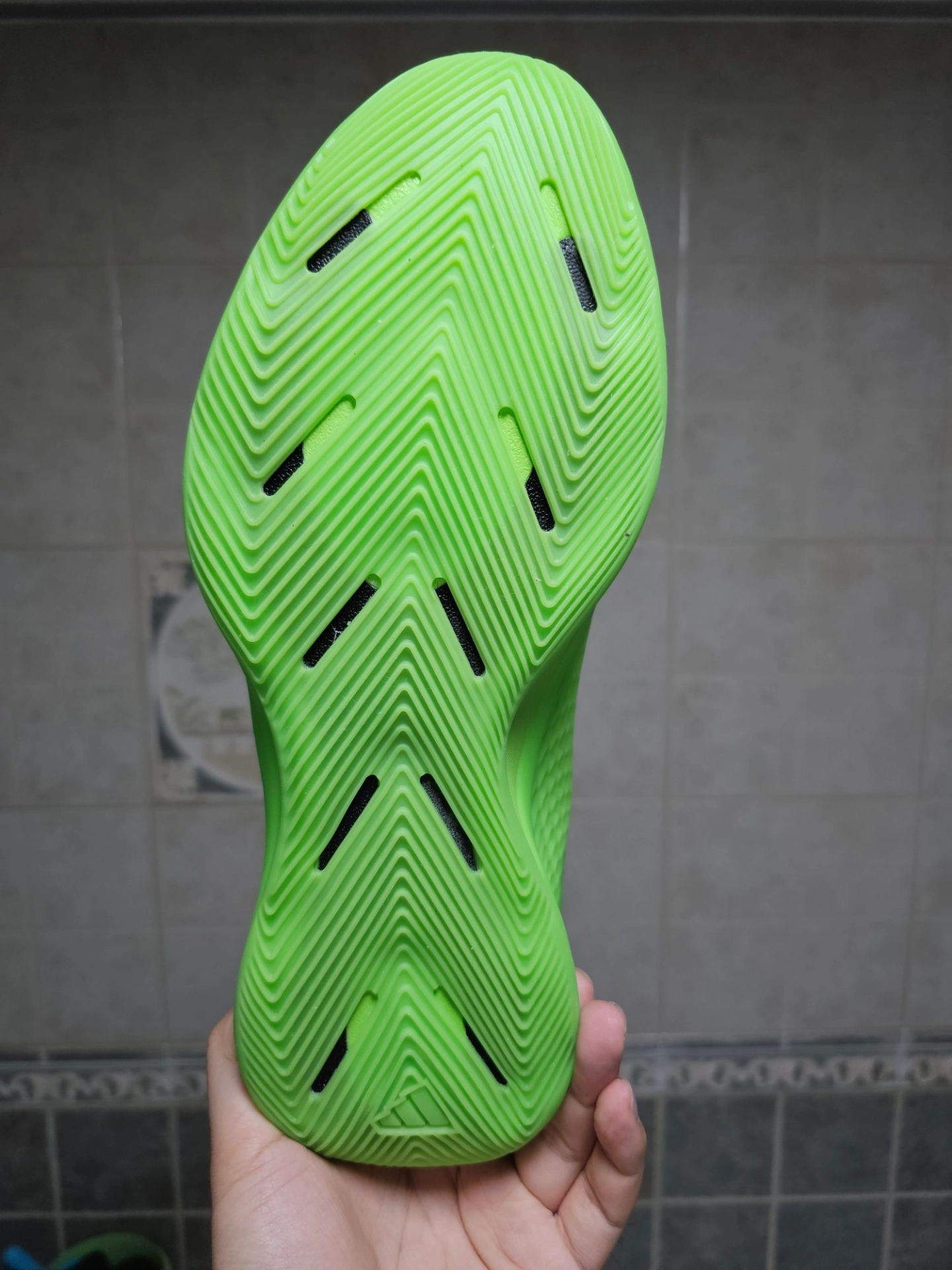 custom review-Adidas A.E. 1 Low Slime Shock Absorbers Противоскользящие Устойчивые к истиранию Низкий Топ Баскетбольные кроссовки Мужской Зеленый