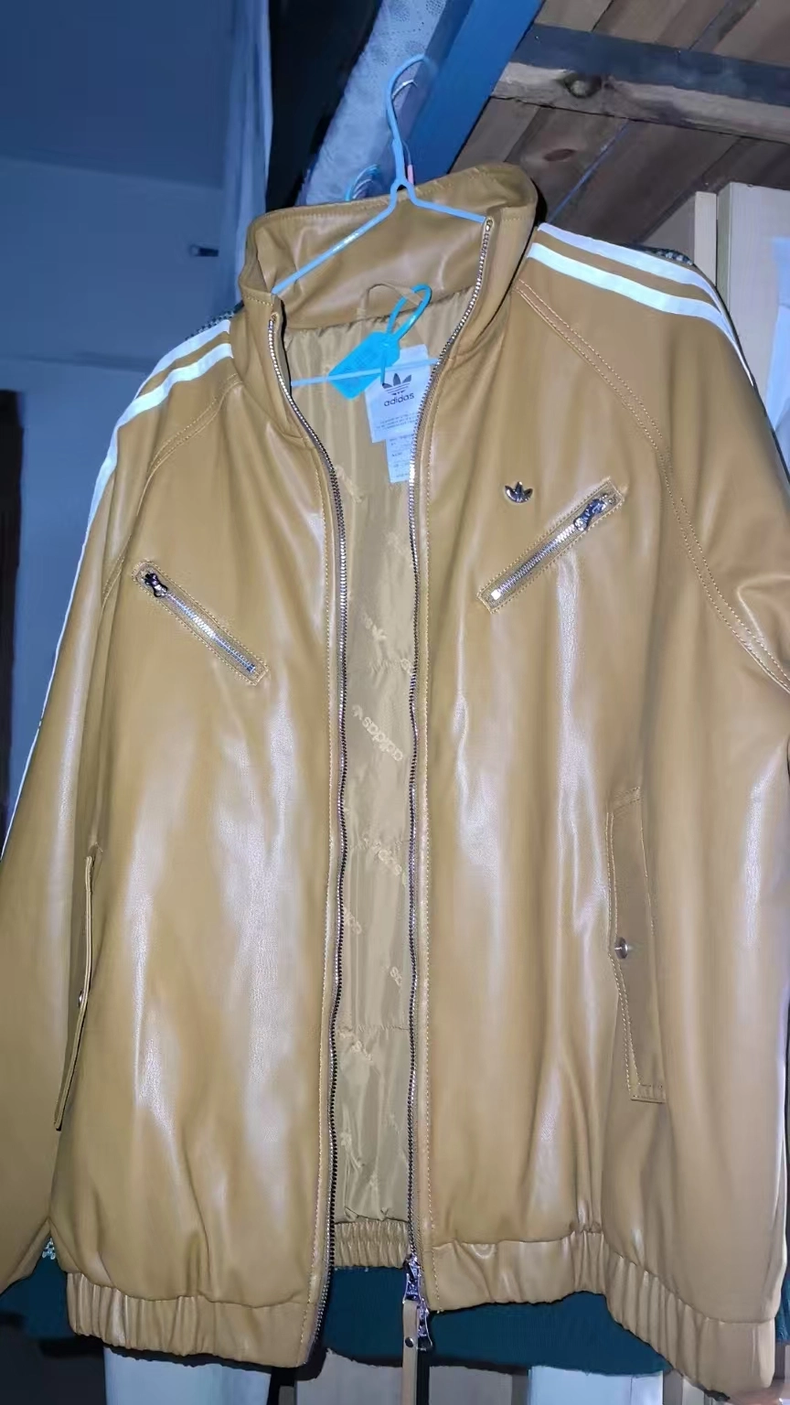 custom review-Adidas Originals Adicolor FW24 Sport PUL Куртка Женские Бронзовые пласты