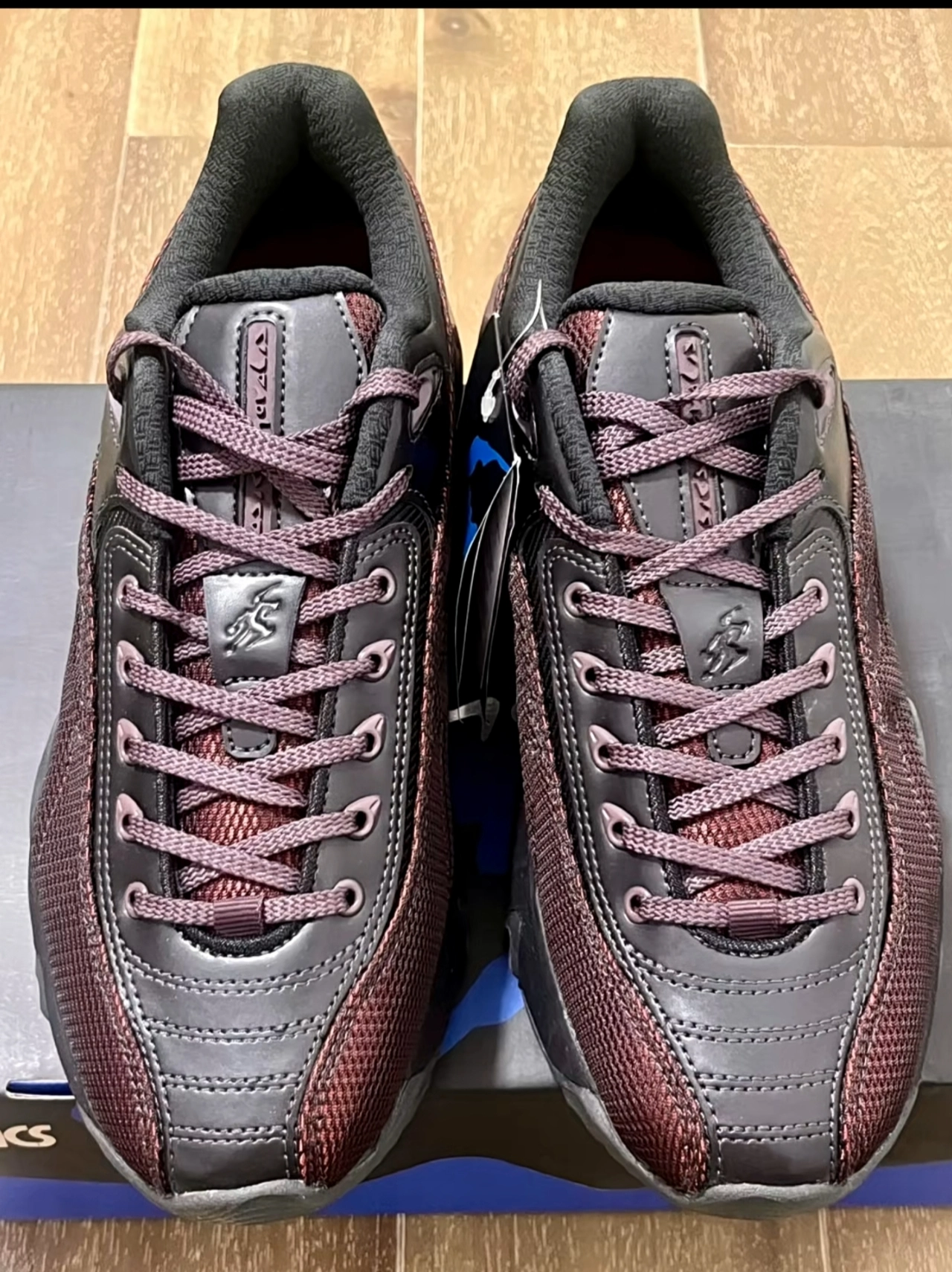 custom review-Kiko Kostadinov совместный бренд x ASICS Гель TEREMOA Low Топ Повседневная обувь Мужская Черная Красная