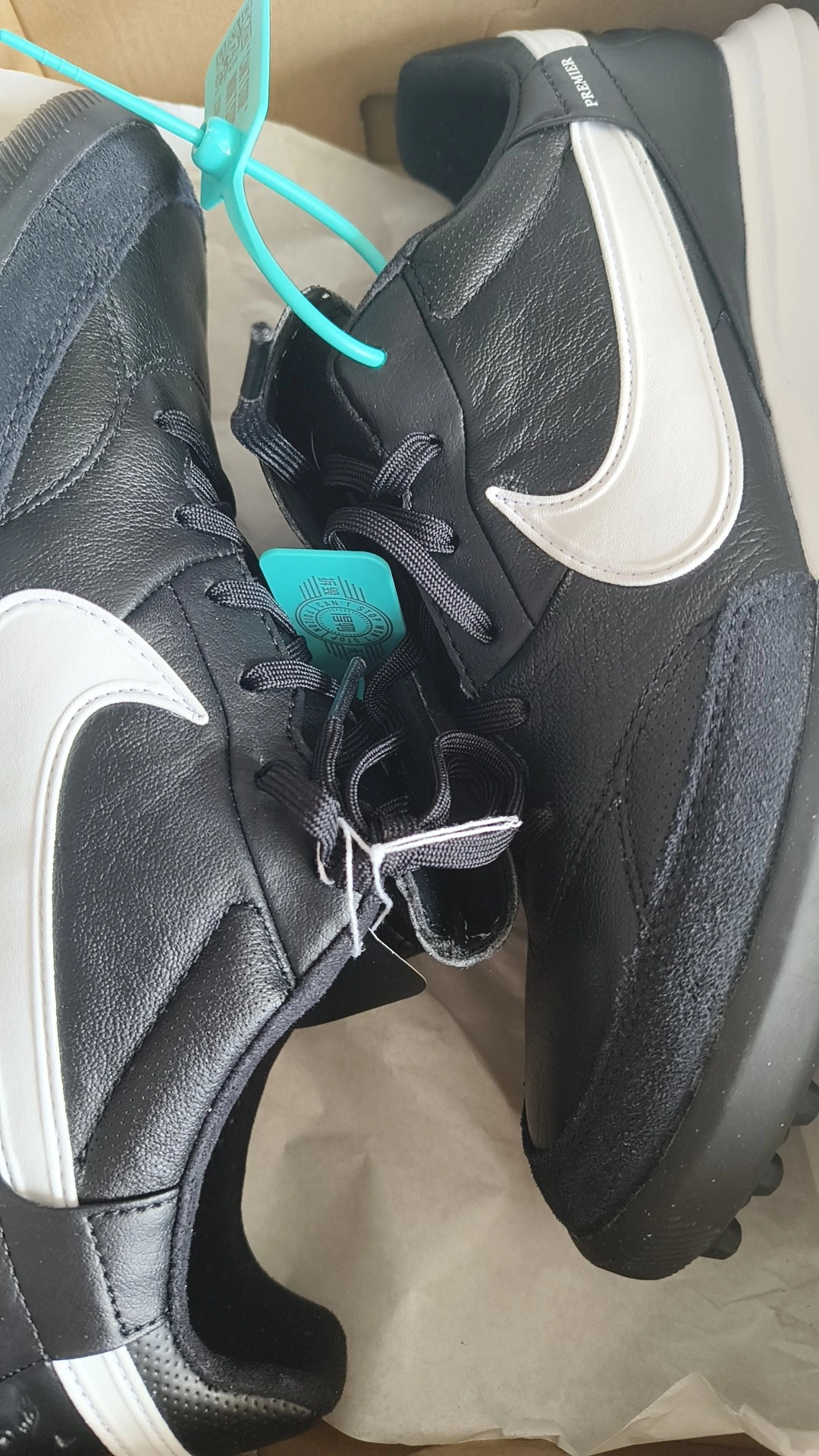 custom review-Nike Premier 3 TF Шипы Футбольные бутсы Мужской Черный