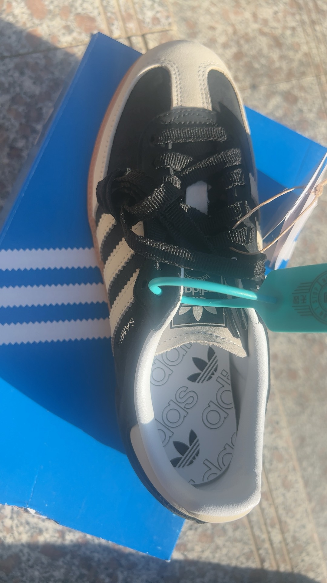 custom review-adidas originals Samba OG Black Wonder White Women's