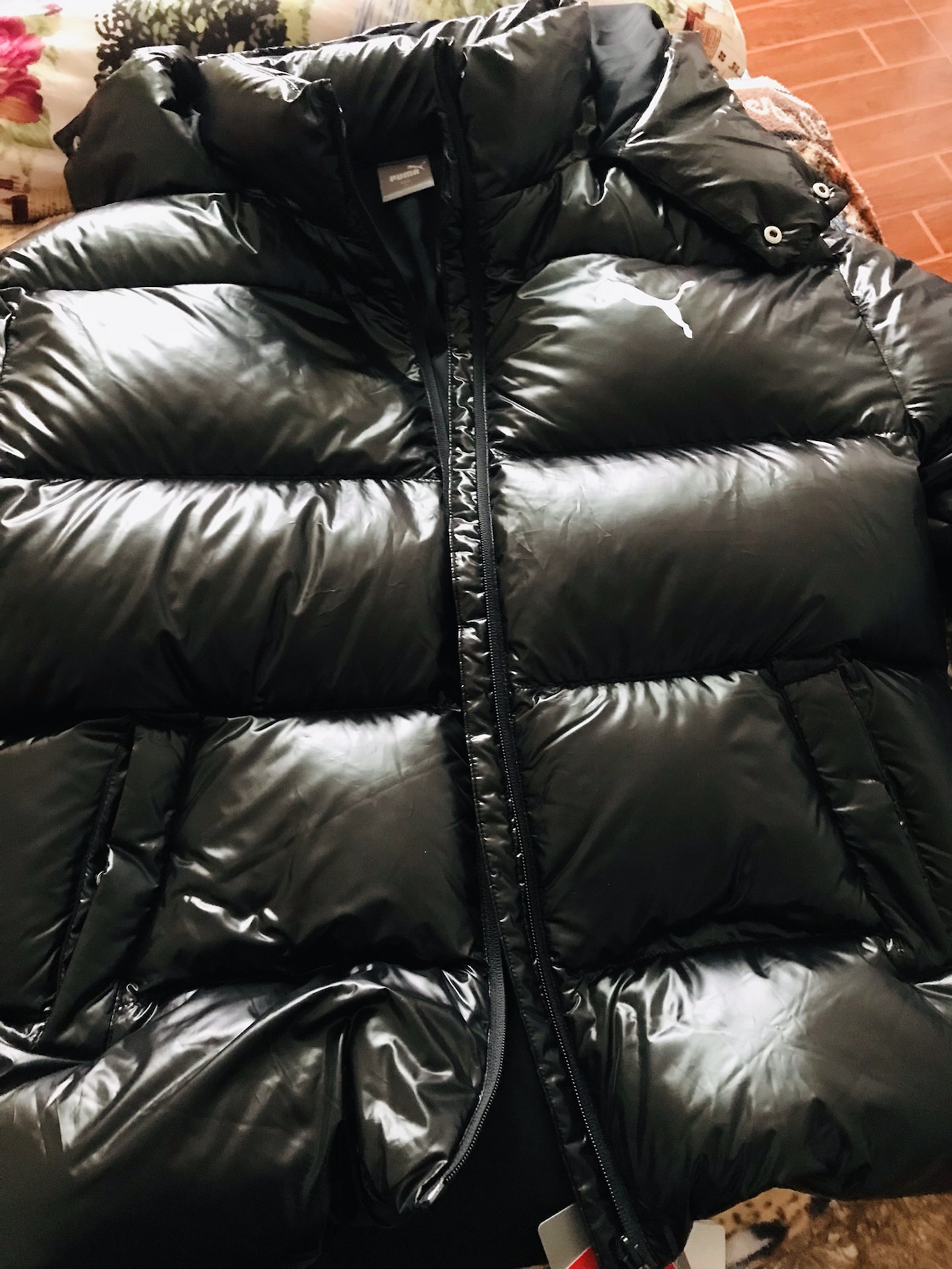 custom review-PUMA Пуховик Зимний Мужской Черный