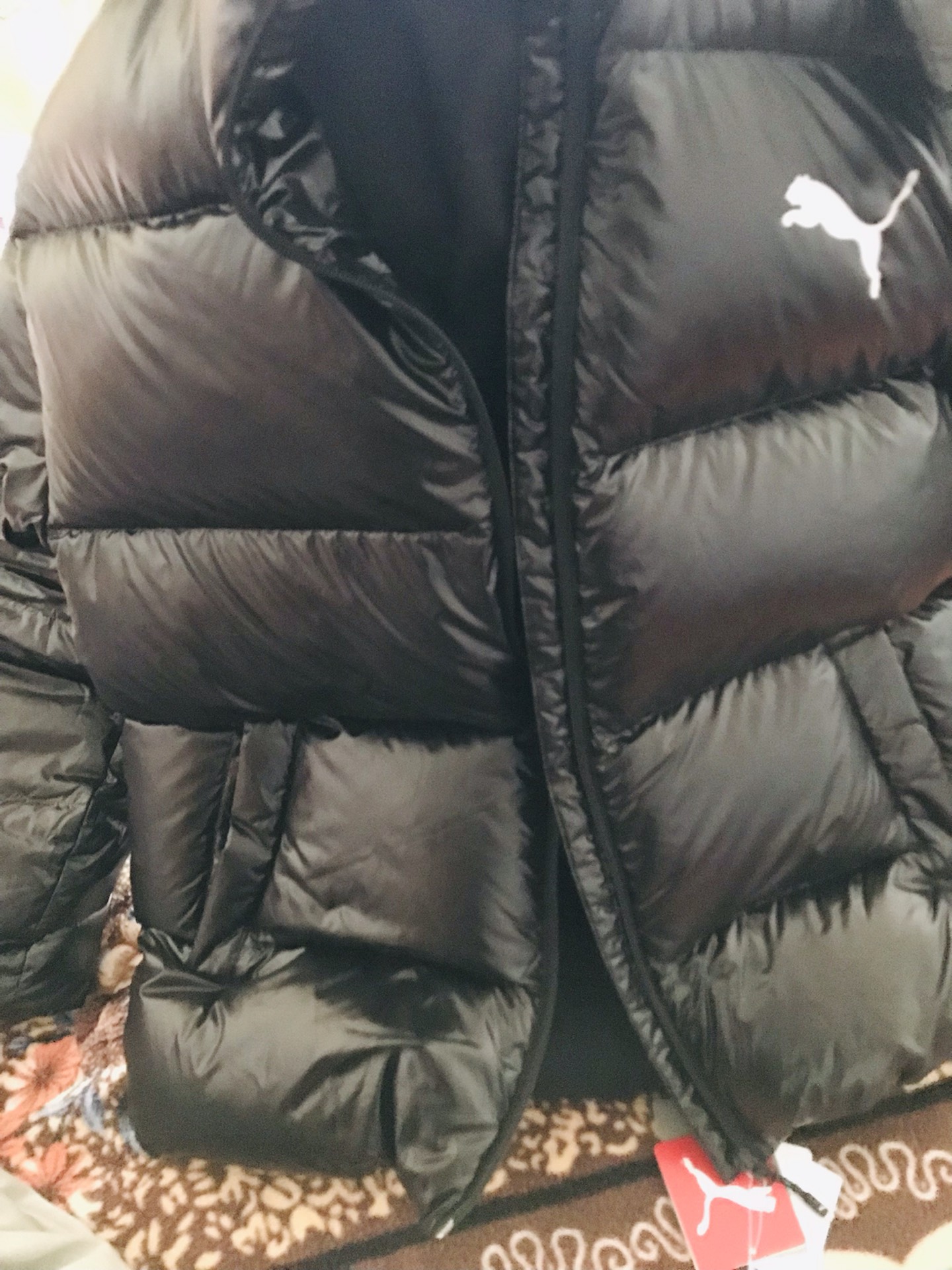 custom review-PUMA Пуховик Зимний Мужской Черный