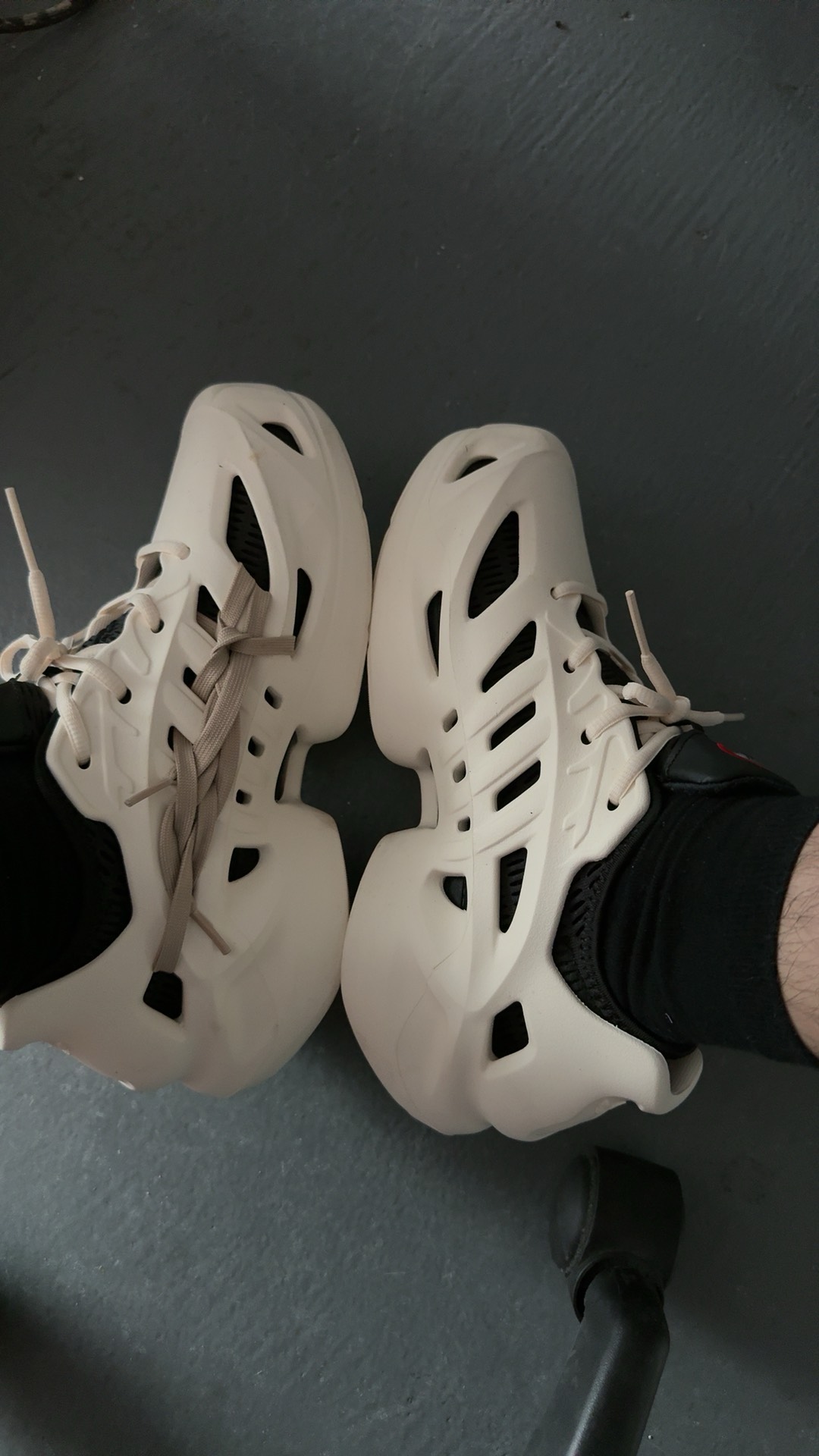 custom review-Adidas Originals Adifom Climacool Амортизация Устойчивость к истиранию Дышащий Низкий Верх Повседневная Обувь Унисекс Белый Черный