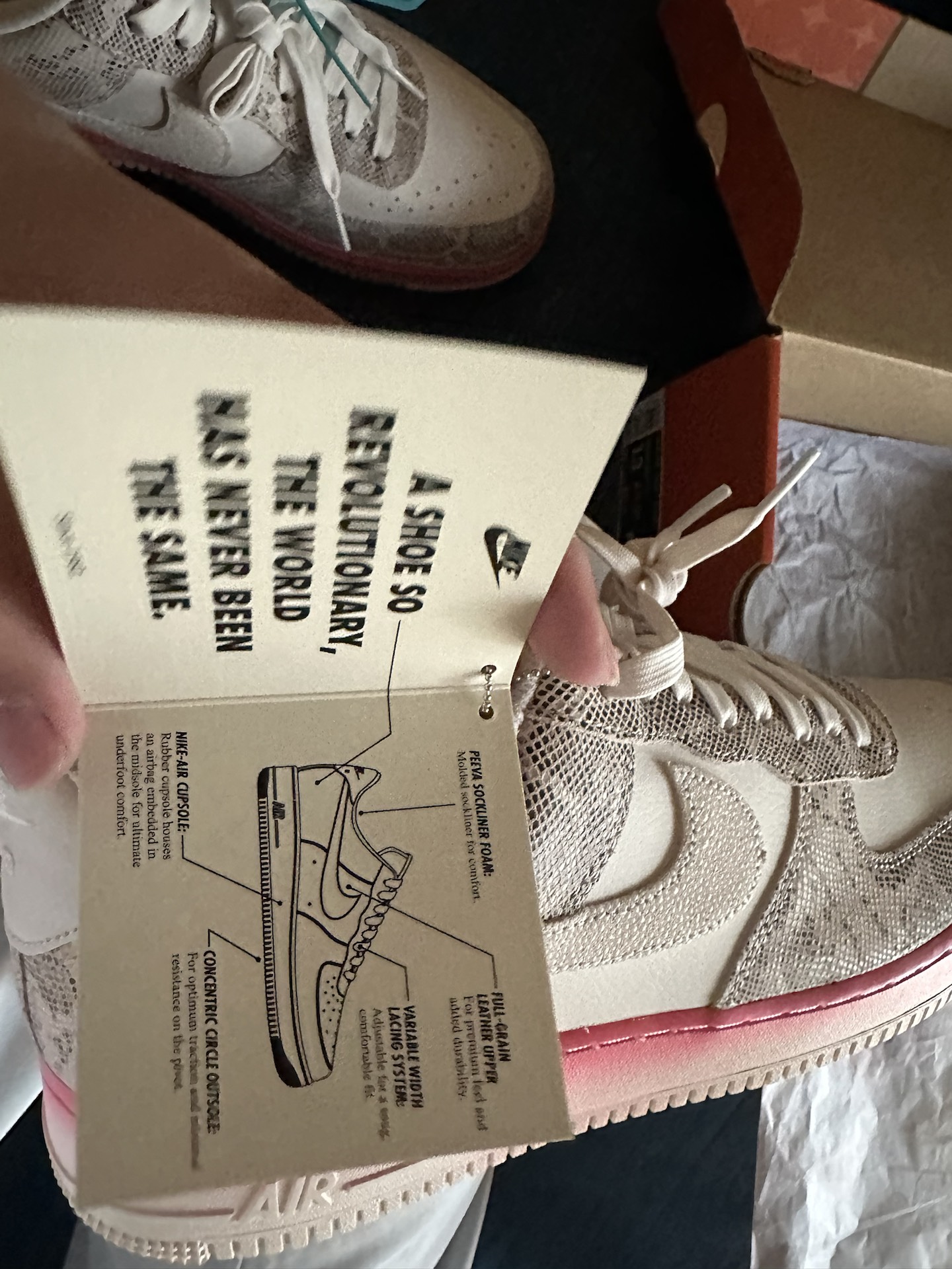 custom review-Nike Air Force 1 Our Force 1 Low Топ Скейтборд Кроссовки Женские Белый Розовый