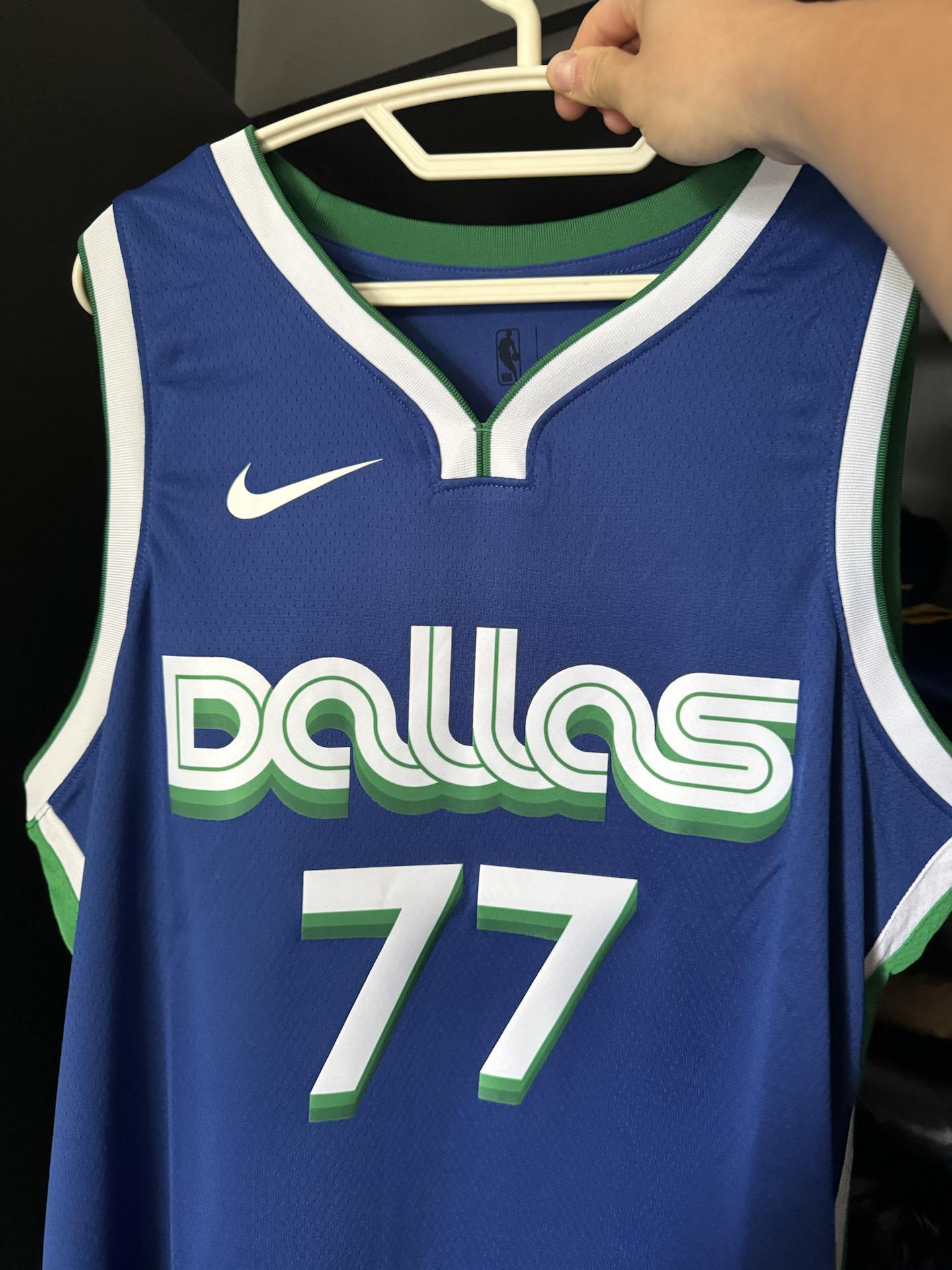 custom review-Nike Баскетбольная Джерси Мужская Синяя