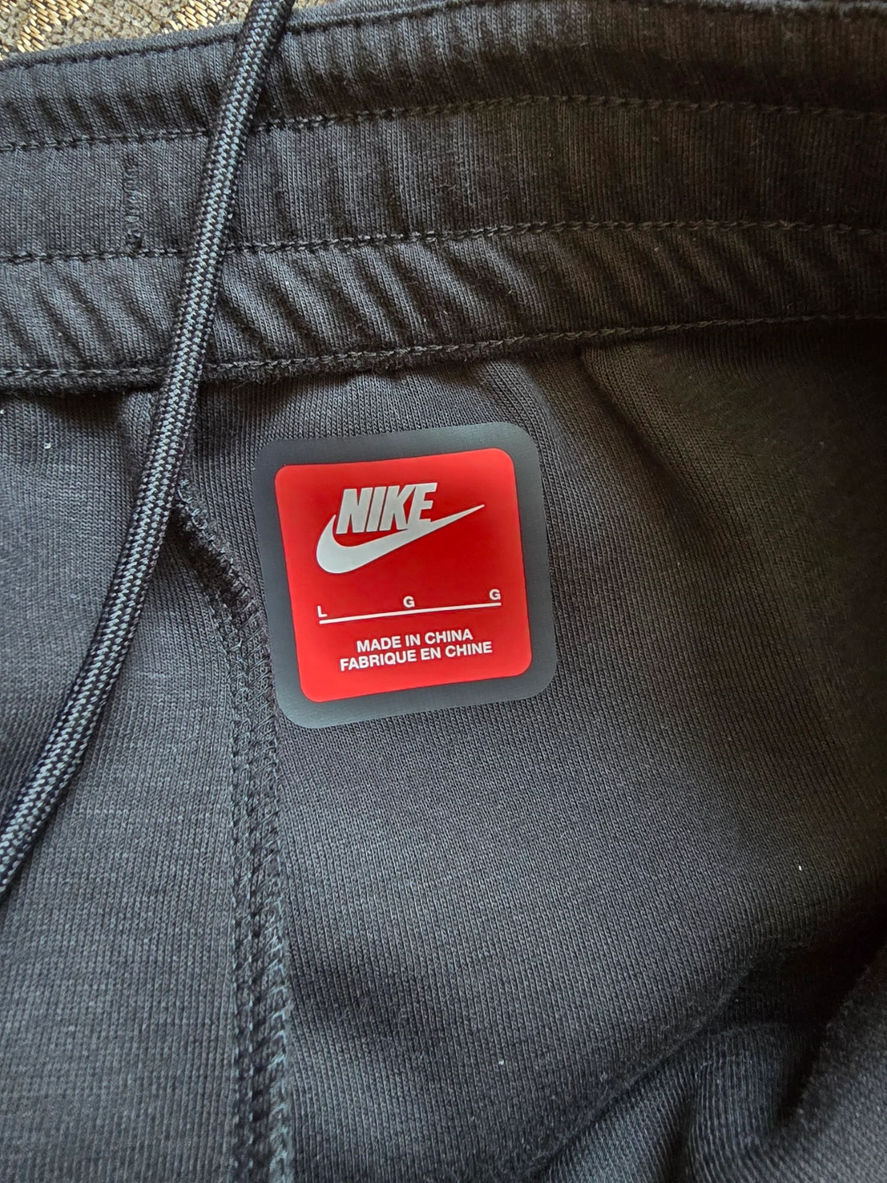 custom review-Nike FW23 Вязаные тренировочные брюки мужские черные