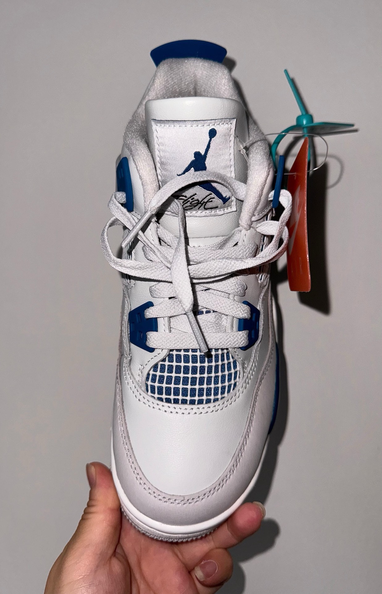 custom review-Jordan 4 Retro Military Blue 2024 GS
