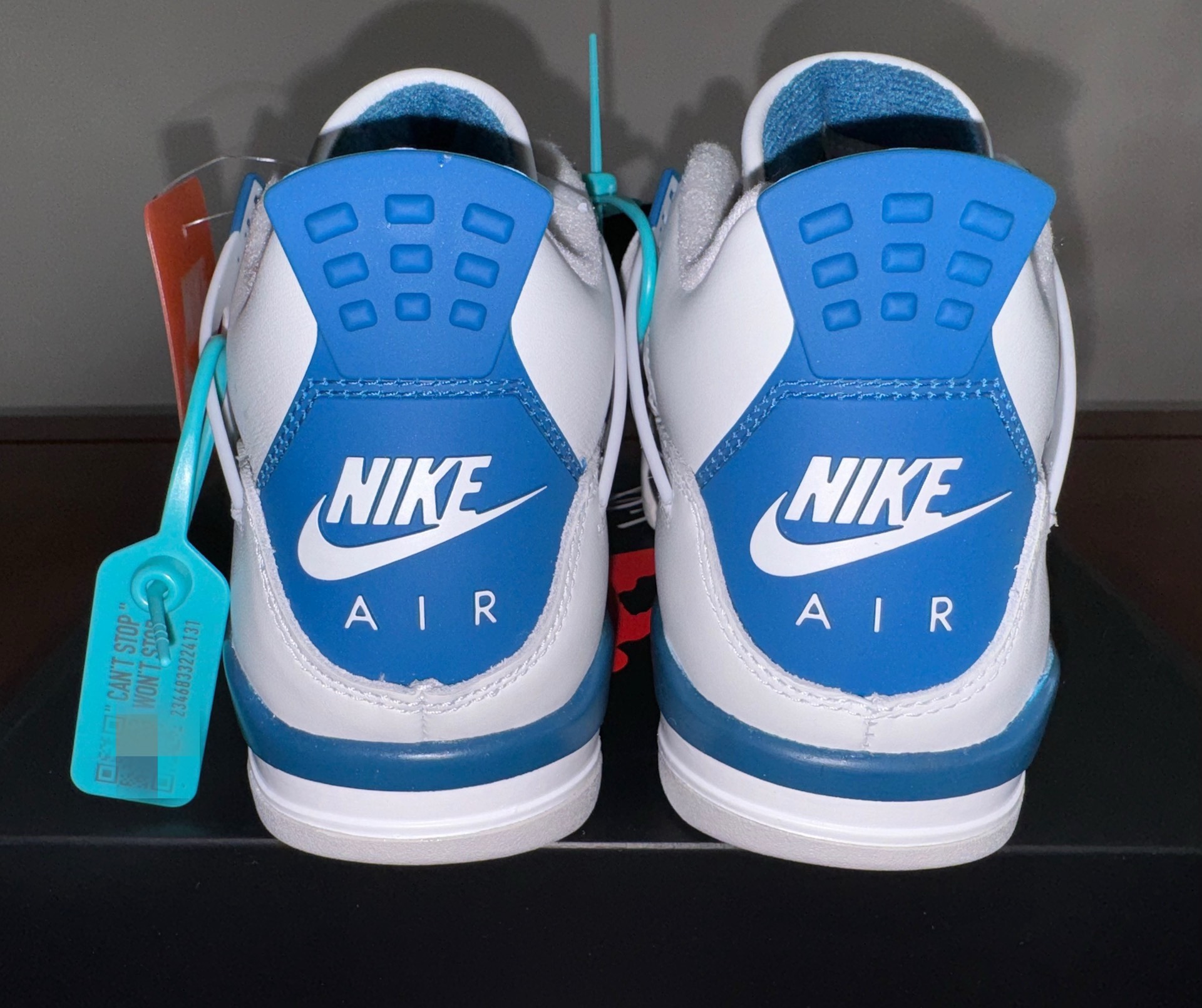 custom review-Jordan 4 Retro Military Blue 2024 GS