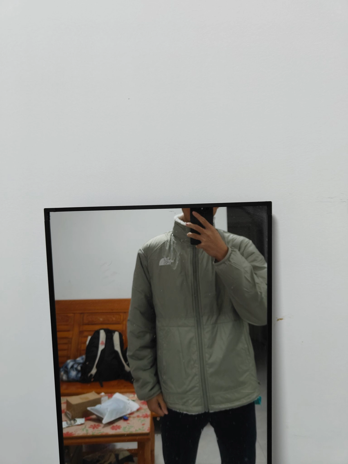 custom review-The North Face Свежий зеленый Унисекс Бархатные куртки