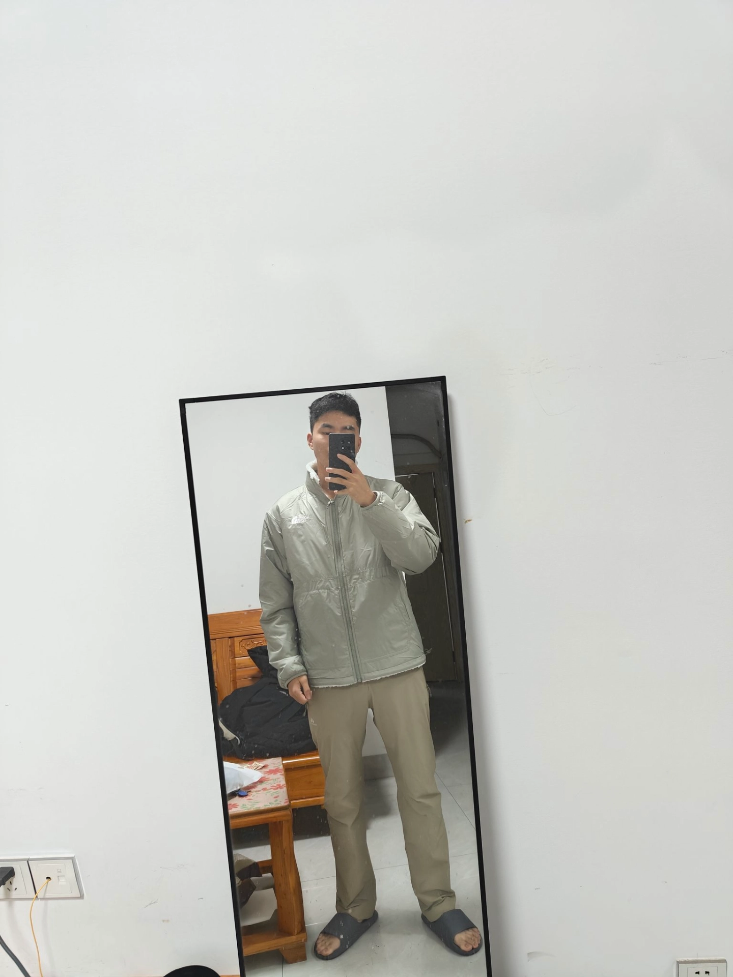 custom review-The North Face Свежий зеленый Унисекс Бархатные куртки