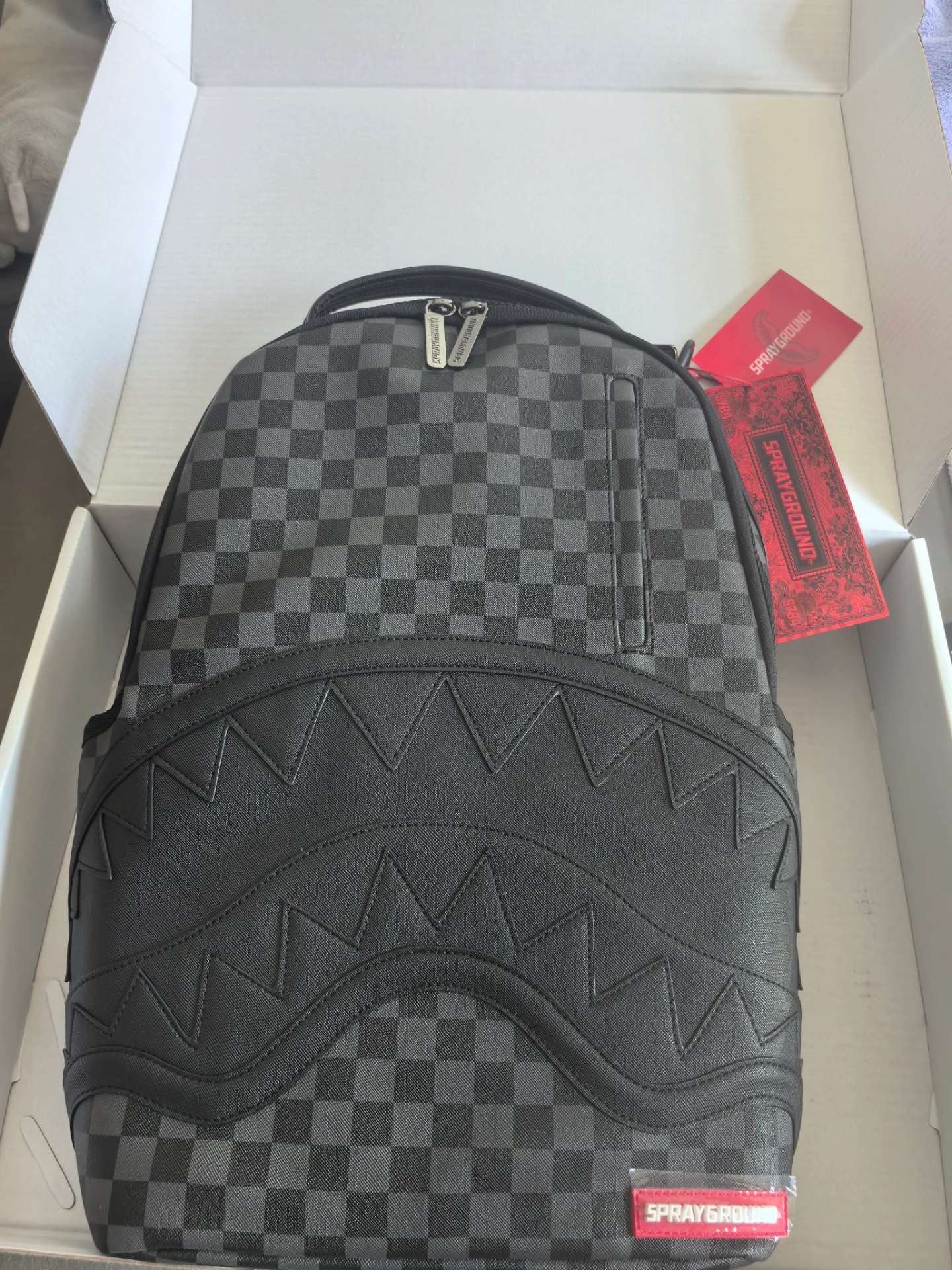 custom review-SPRAYGROUND Рюкзак из ПВХ большой унисекс черный