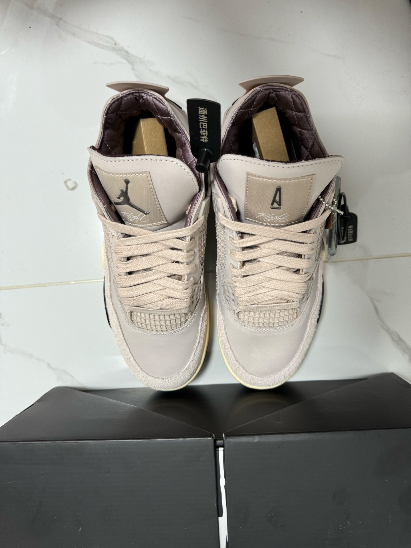 custom review-JORDAN 4 Retro Og Sp A Ma Maniére While You Were Sleeping Women's