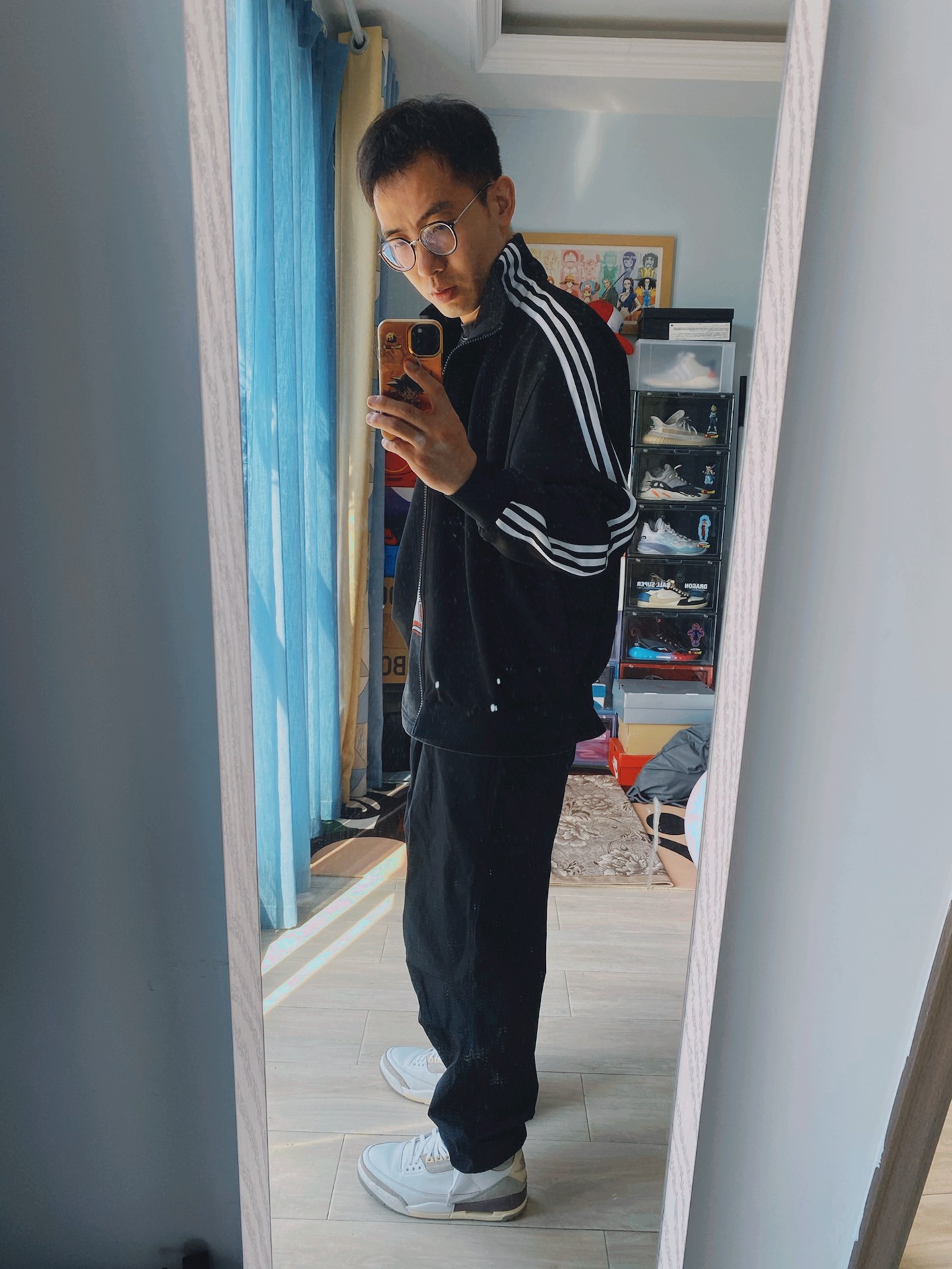 custom review-Adidas Originals TRACK TOP Куртка Унисекс Черная