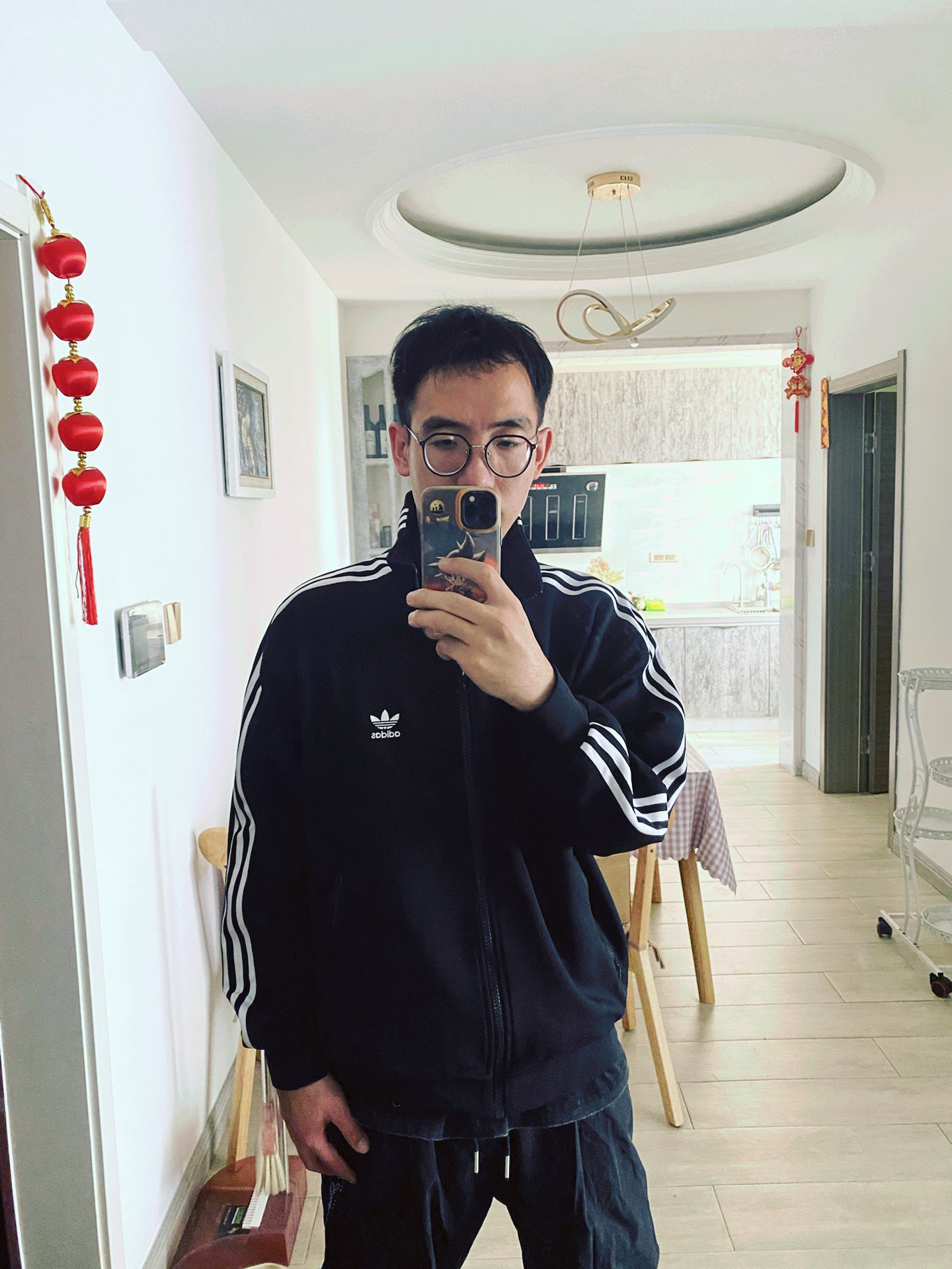 custom review-Adidas Originals TRACK TOP Куртка Унисекс Черная
