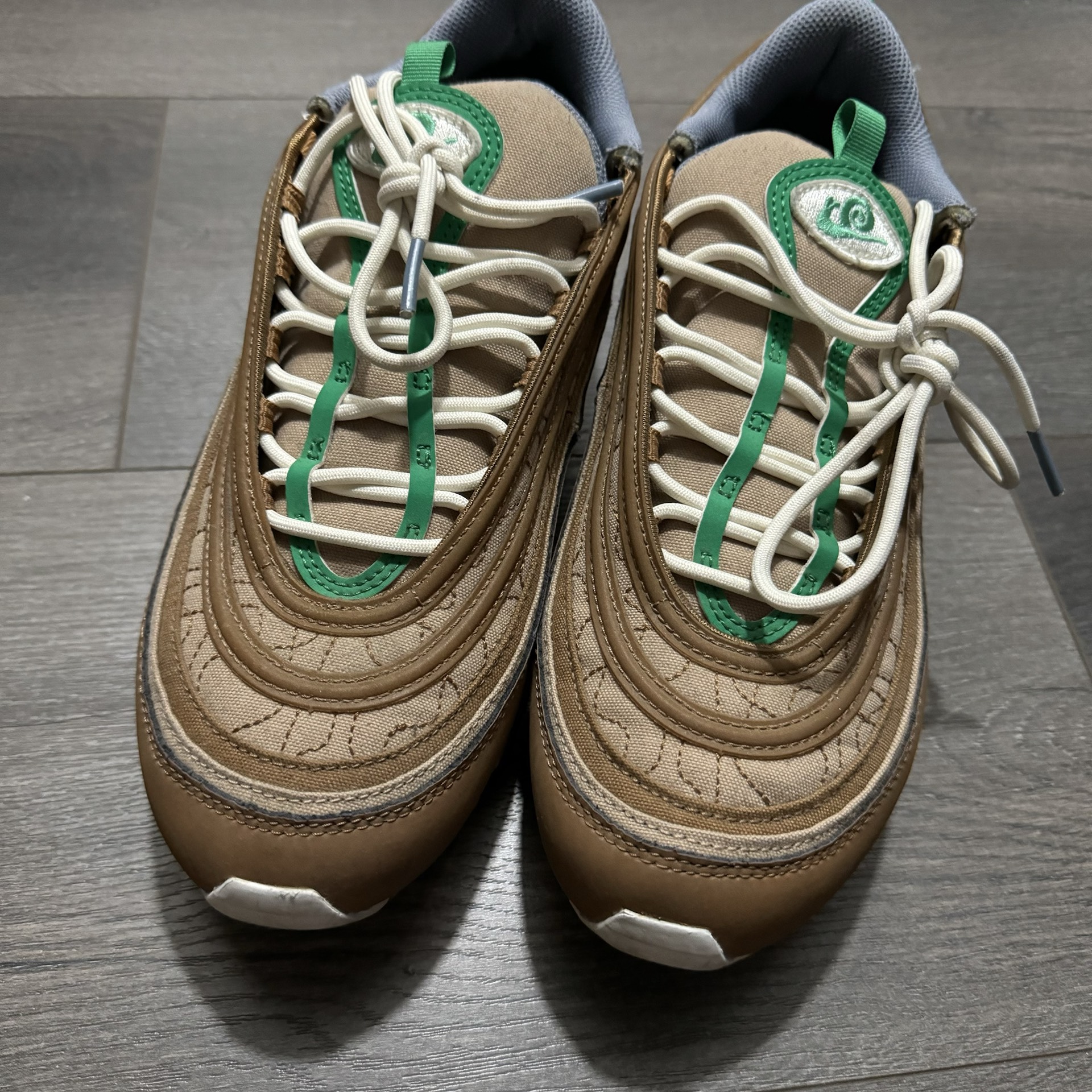 custom review-Nike Air Max 97 Low Топ Повседневные Беговые Кроссовки Мужские Коричневые