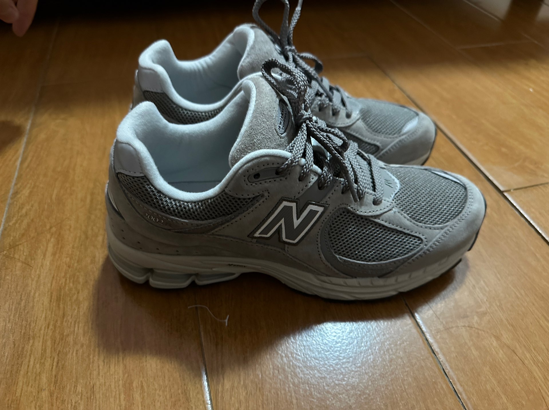 custom review-New Balance NB 2002R Амортизация Дышащий Поддерживающий Низкий Топ N ergy Беговые кроссовки Унисекс Наследственный серый