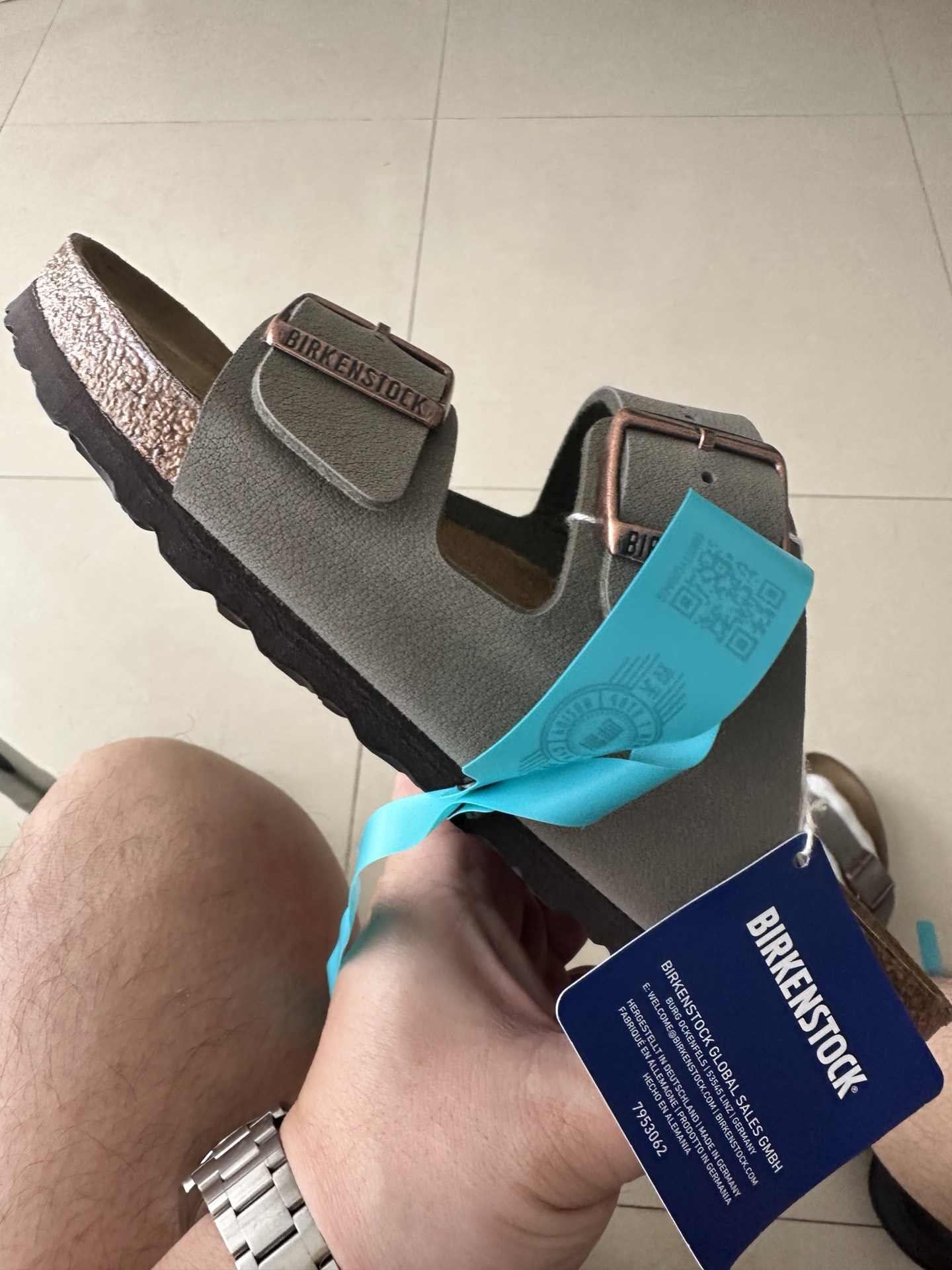 custom review-Birkenstock ЭВА Quick Dry Слайд Унисекс Серый