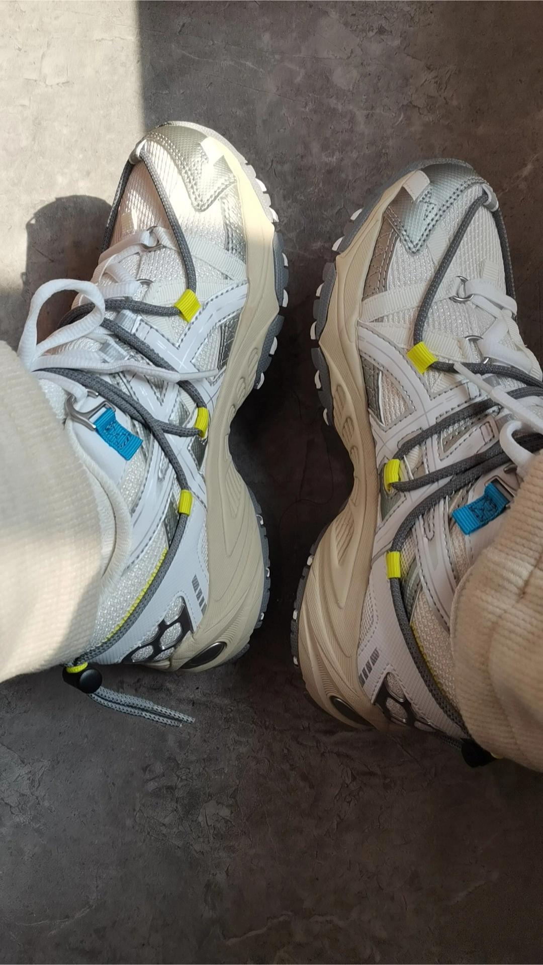 custom review-ASICS Gel Kahana TR v2 Low Top Повседневная обувь Унисекс Белый Серебряный