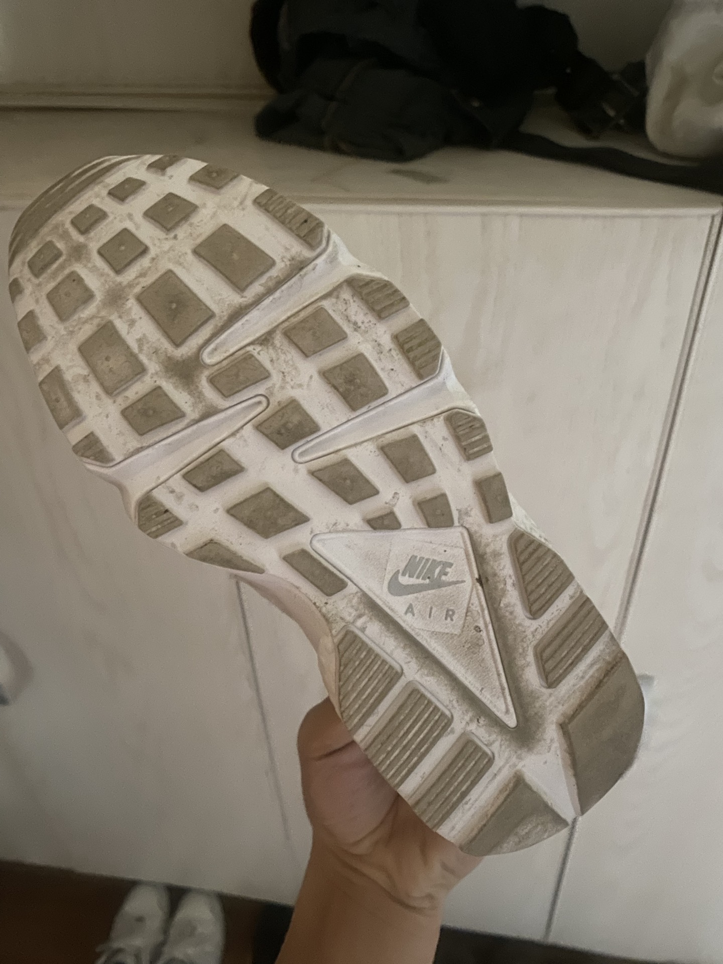 custom review-Nike Air Huarache Low Топ Повседневный Городской Коммутирование Беговые кроссовки Женские Белые