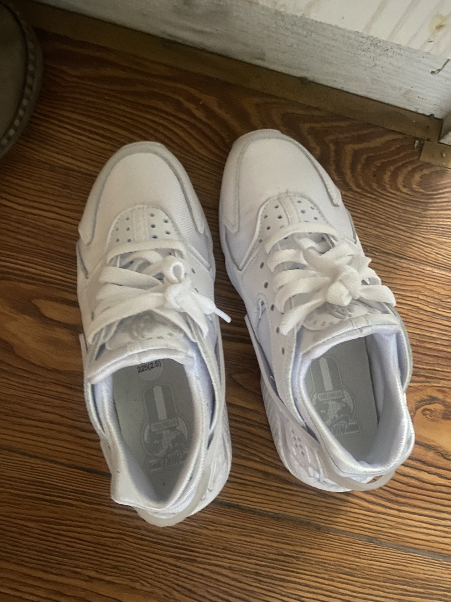 custom review-Nike Air Huarache Low Топ Повседневный Городской Коммутирование Беговые кроссовки Женские Белые