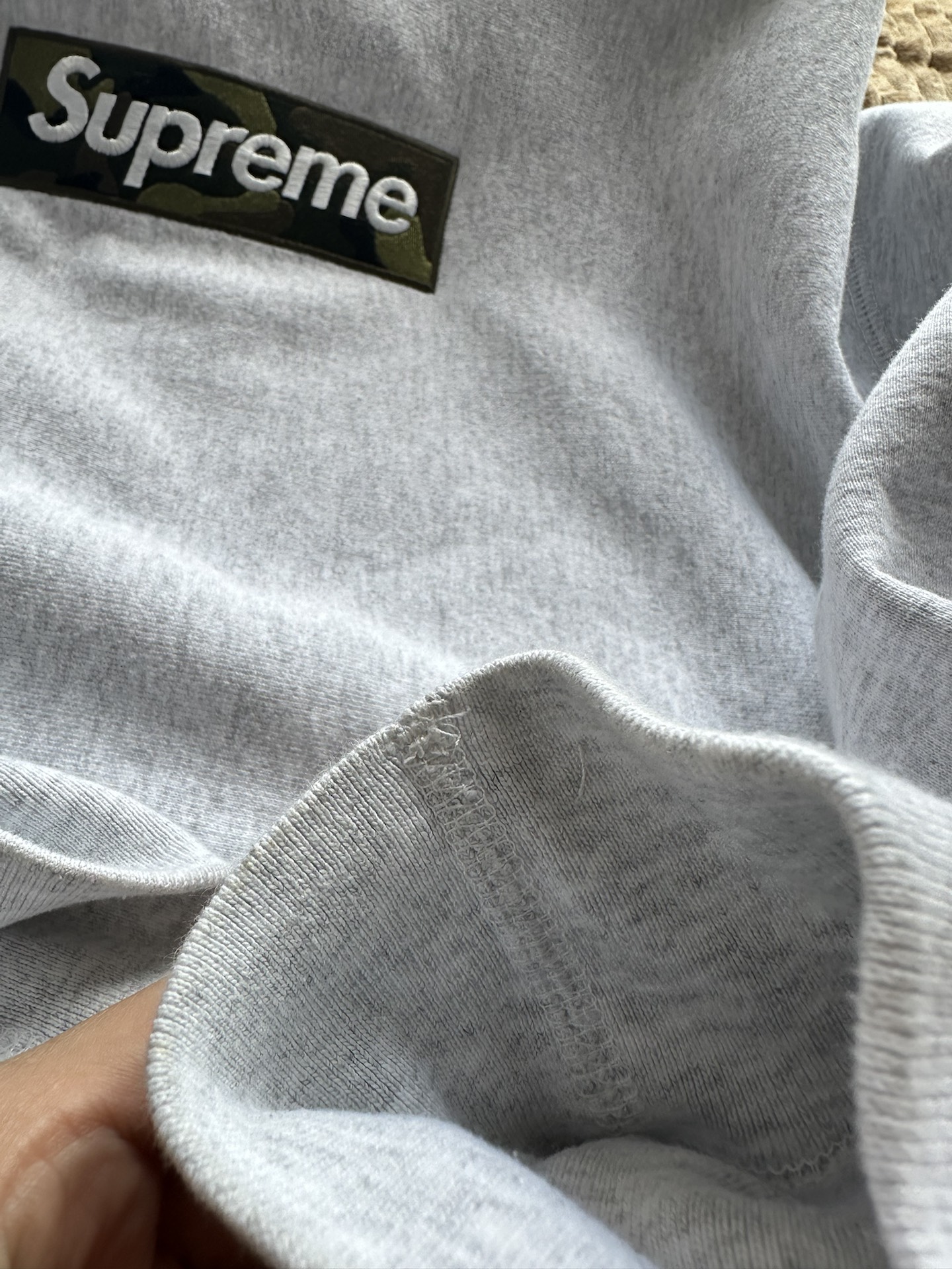 custom review-Supreme FW23 WEEK16 BOX LOGO Худи Однотонный Логотип Пуловер С флисовой подкладкой С капюшоном Американский Трендовый