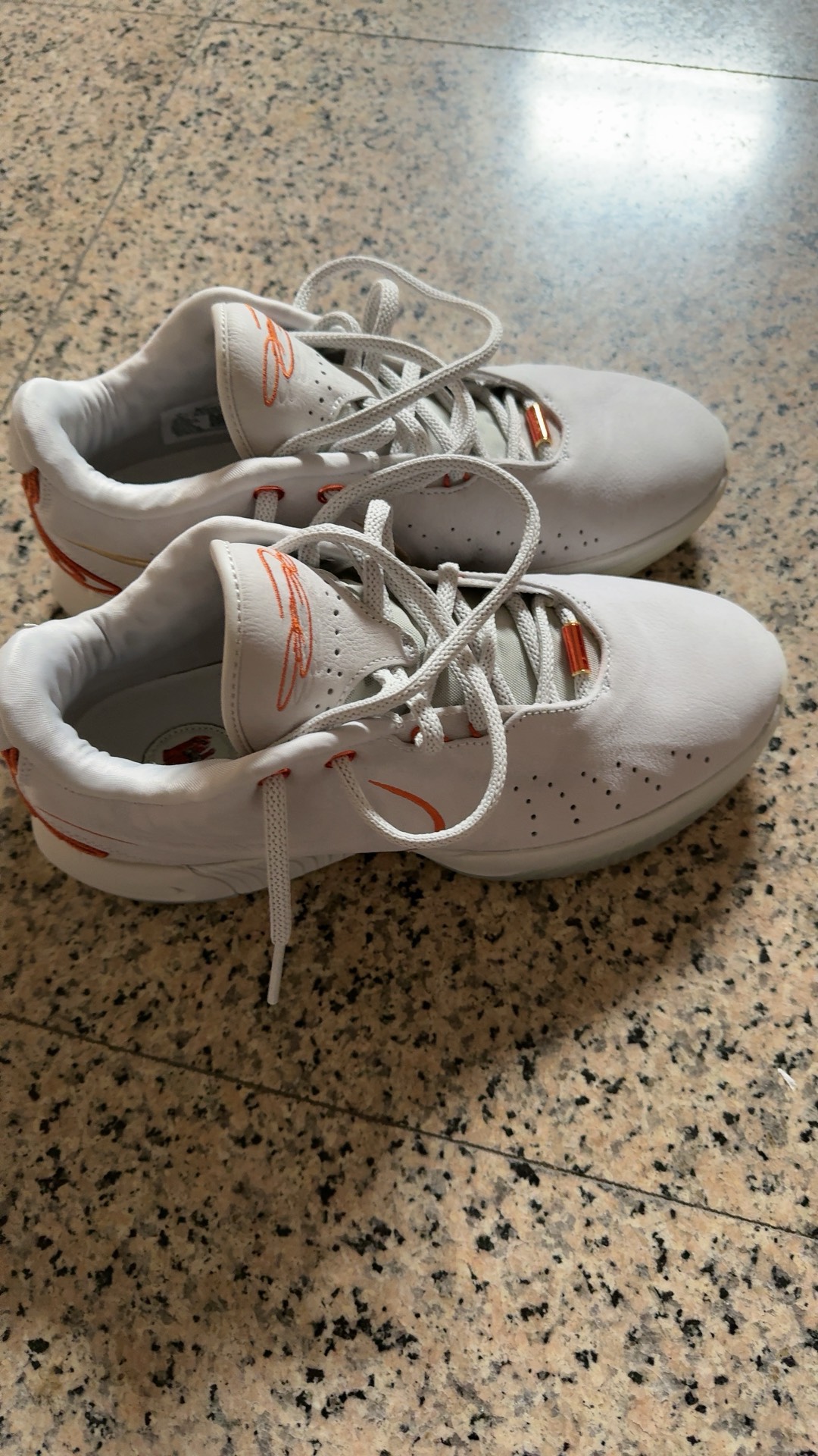 custom review-Nike Lebron 21 'Lebron 21 Akoya LBJ21 Low Топ Баскетбольные кроссовки Мужской Бежевый Оранжевый Международная версия