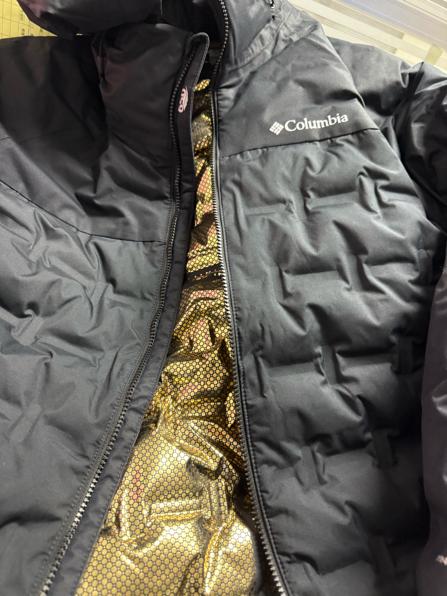 custom review-Columbia GRAND TREK 3 Мужской пуховик черного цвета