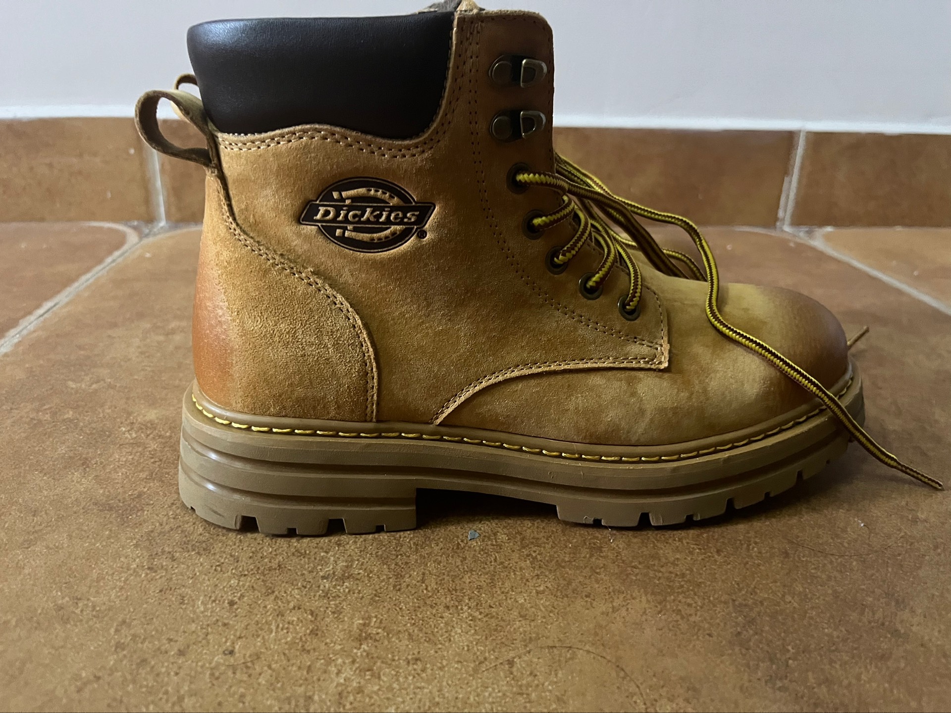 custom review-Dickies Водонепроницаемый и Износостойкий 11,5 см Для использования на открытом воздухе Мужской Земляной Желтый
