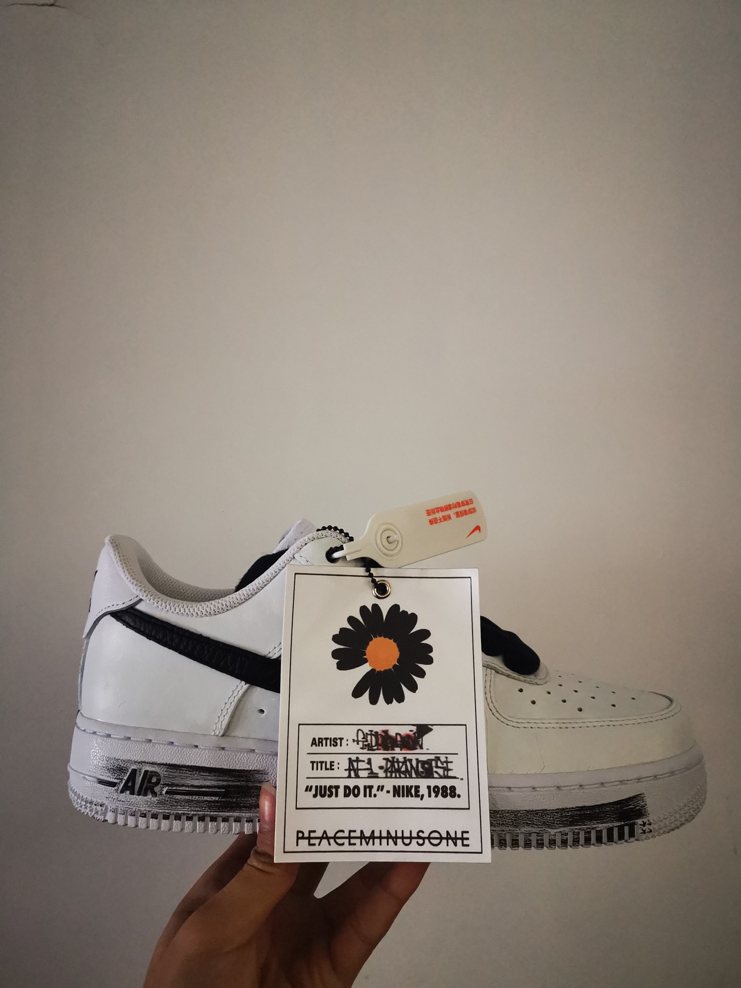 权志龙联名的空军一号,虽然已经好几年了,但是依然漂亮,太经典了小