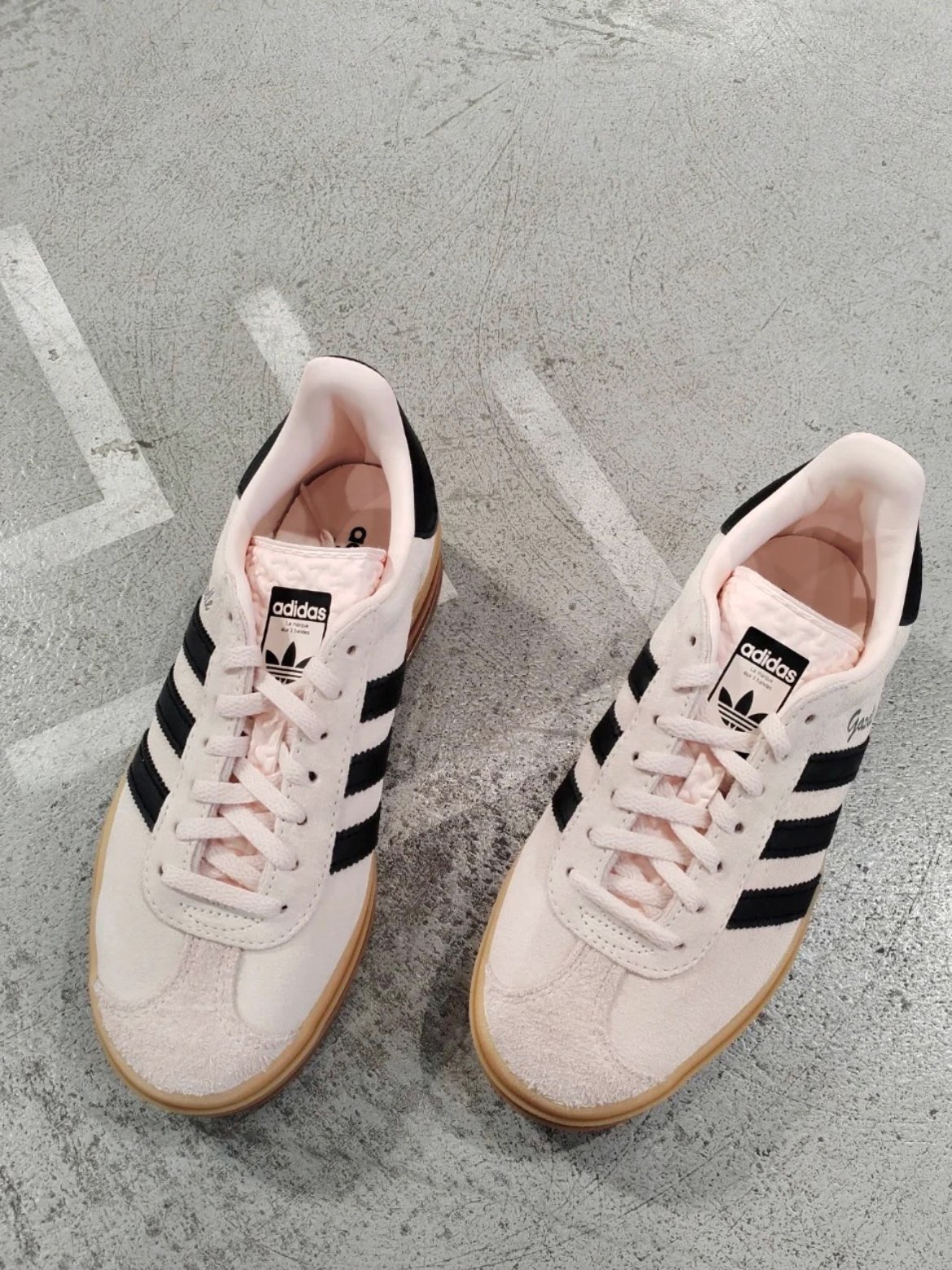 custom review-Adidas Gazelle Bold 'Wonder Quartz Black Gum' Women's