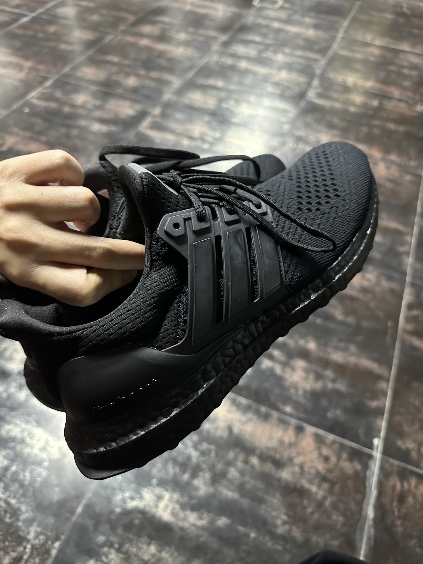 custom review-Adidas Ultraboost 1,0 Устойчивый к истиранию Низкий Топ Повседневная Обувь для тренировок и бега на длинные дистанции Мужской Черный
