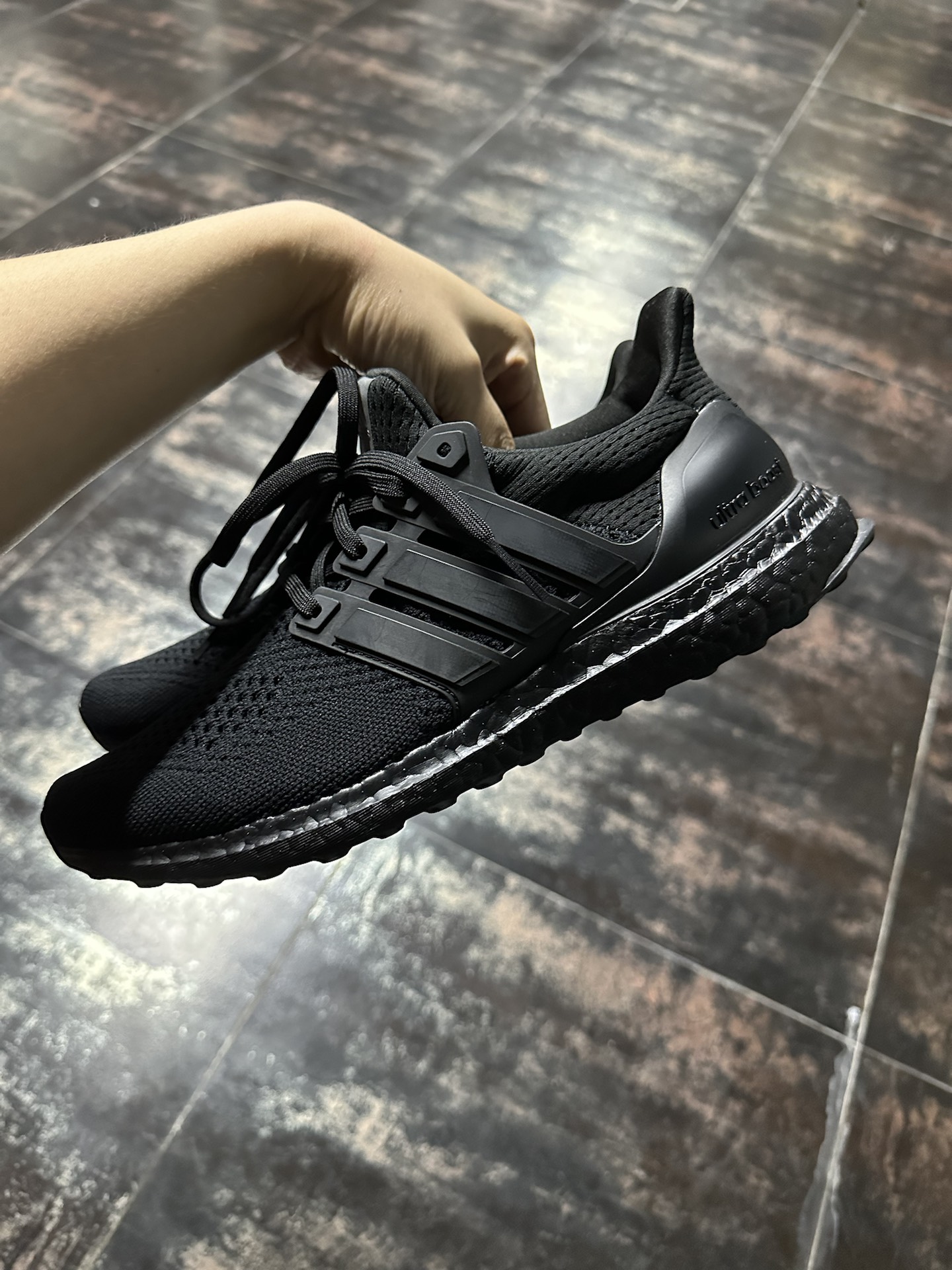 custom review-Adidas Ultraboost 1,0 Устойчивый к истиранию Низкий Топ Повседневная Обувь для тренировок и бега на длинные дистанции Мужской Черный