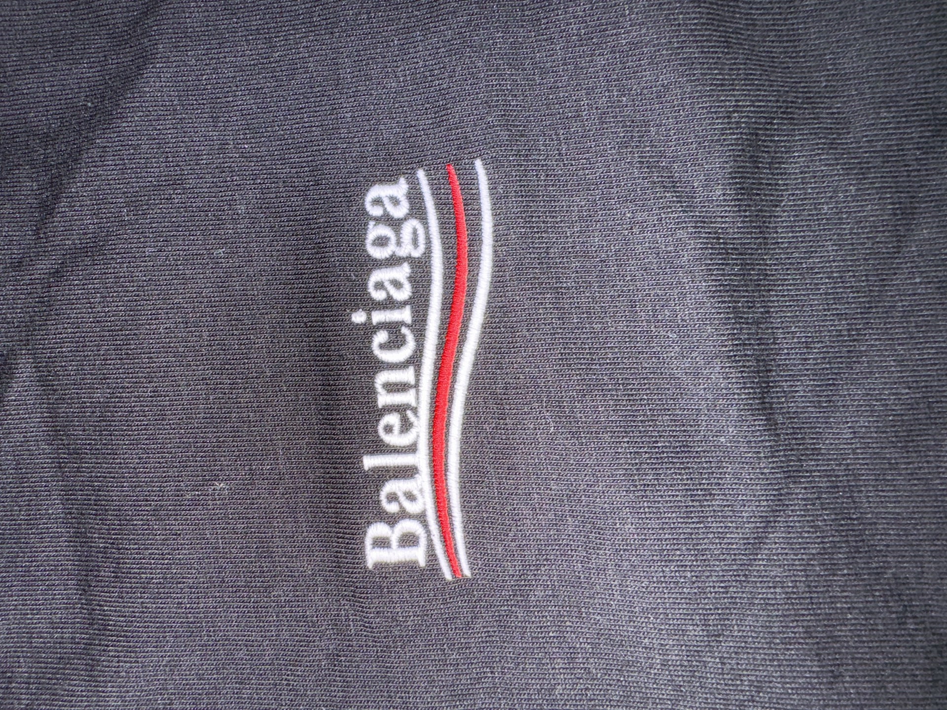 custom review-Balenciaga T-рубашка стандартного кроя черная детская