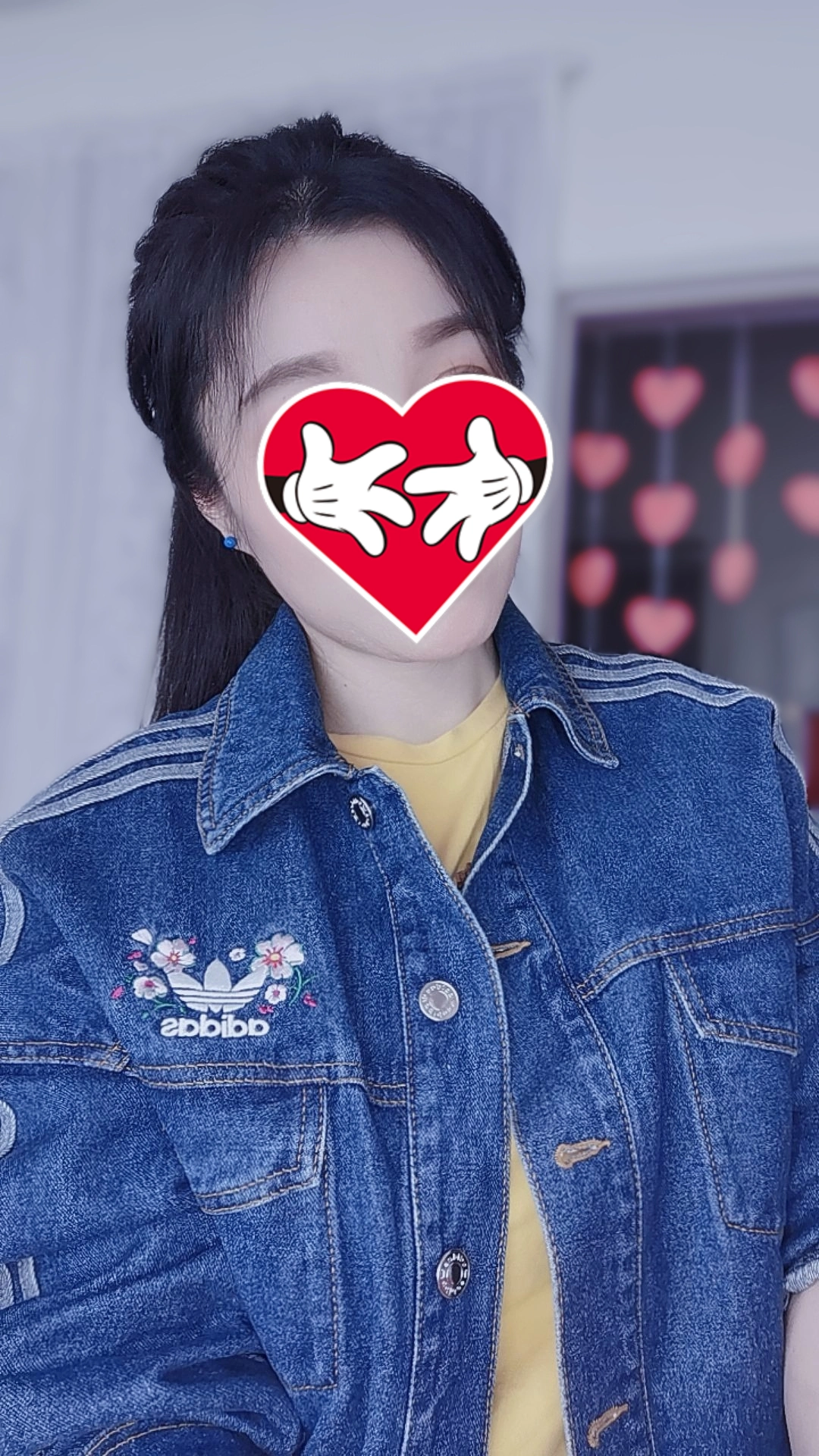 custom review-Adidas Originals Cherry Blossom Limited Series Джинсы Женские Индиго